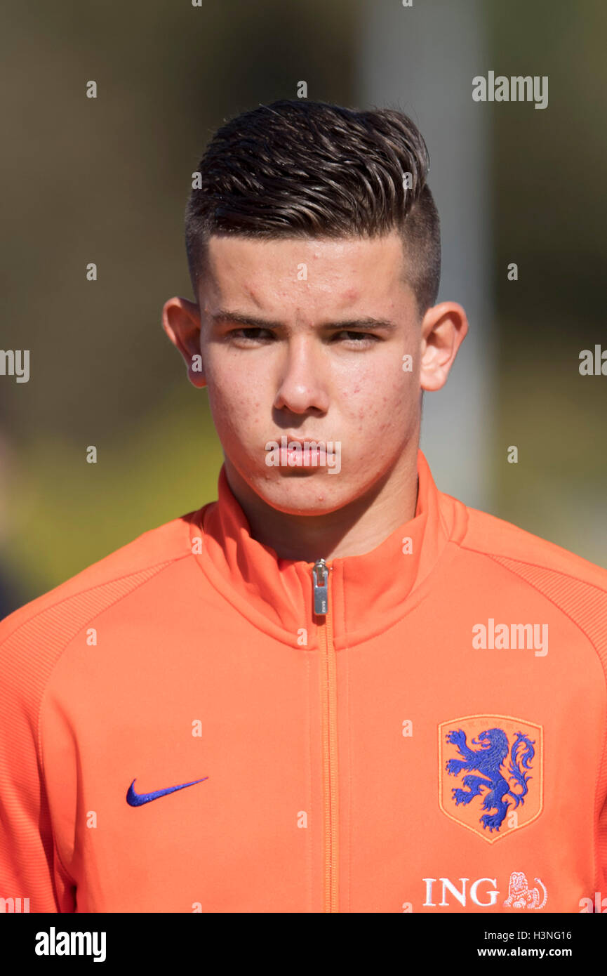 Ferdi Kadioglu (NED), OCTOBER 7, 2016 - Football / Soccer : International friendly match between U-18 Italy 2-2 U-18 Netherlands at Stadio Giovanni Chiggiato in Caorle, Italy. (Photo by Maurizio Borsari/AFLO) Stock Photo