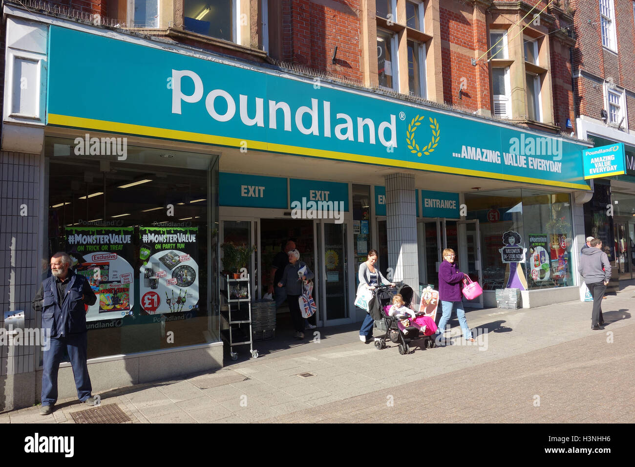 Poundland, UK Stock Photo Alamy