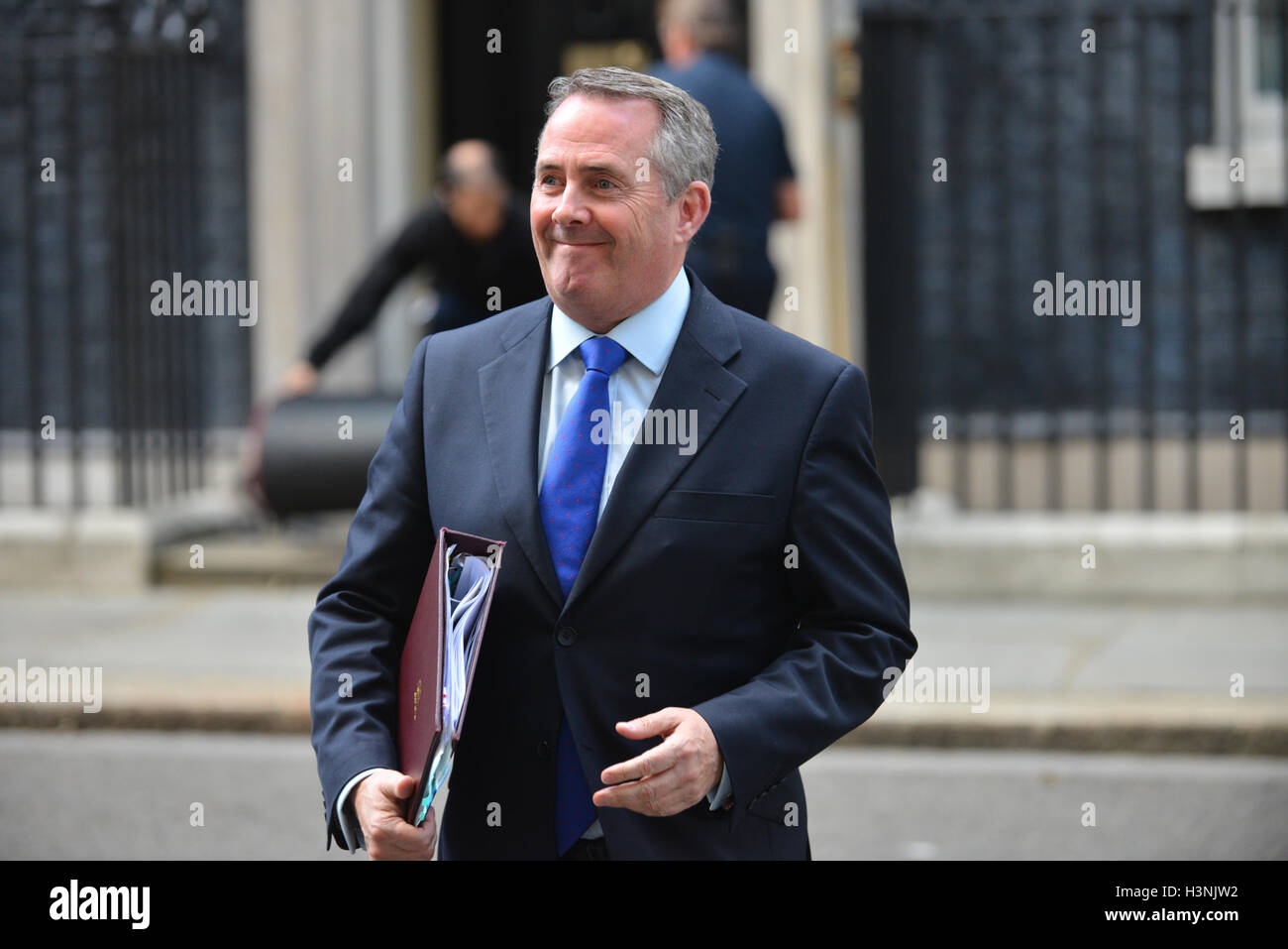 Downing Street, London, UK. 11th Oct 2016. Liam Fox. Cabinet Ministers at Downing Street. Credit:  Matthew Chattle/Alamy Live News Stock Photo