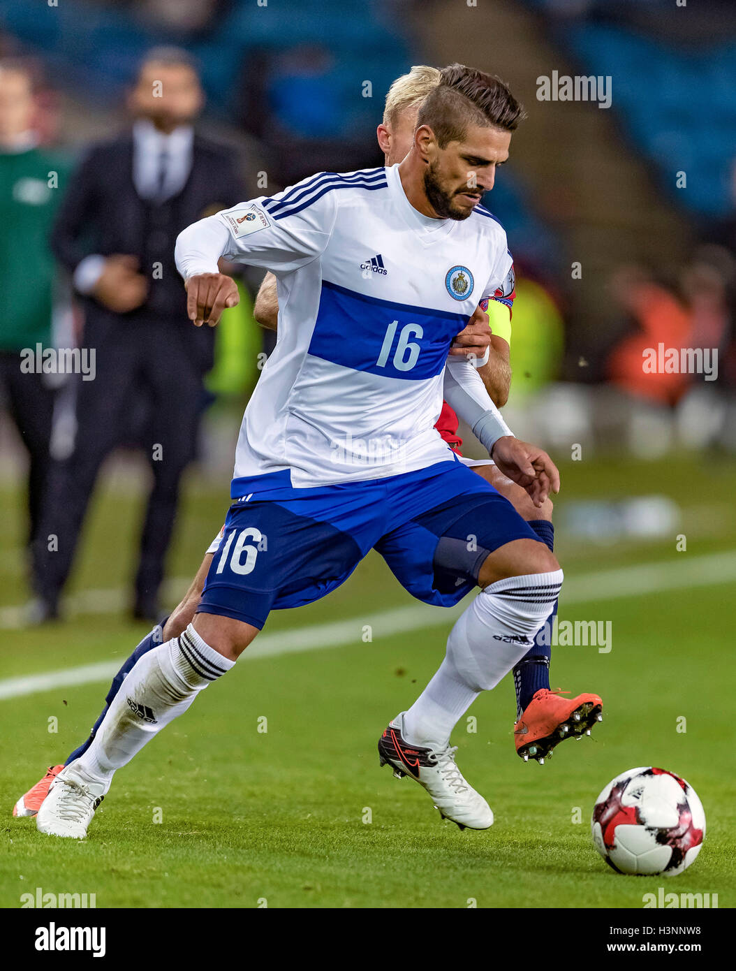 Ullevaal Stadion, Oslo, Norway. 11th Oct, 2016. FIFA World Cup Football ...