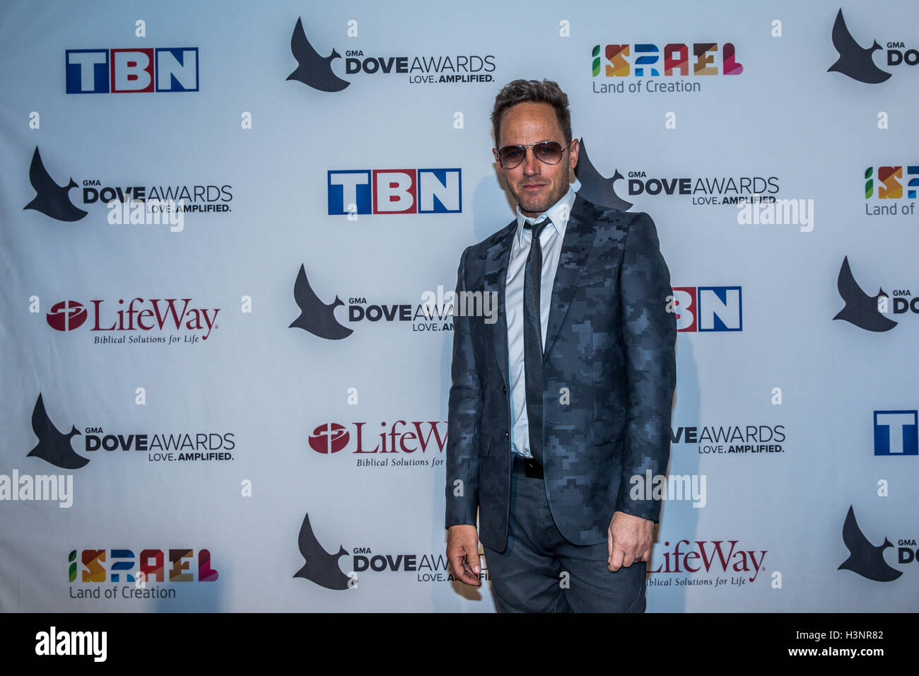 Nashville, Tennessee, USA. 11th Oct, 2016. TobyMac at the 47th Annual GMA Dove Awards in Nashville, TN at Allen Arena on the campus of Lipscomb University. The GMA Dove Awards is an awards show produced by the Gospel Music Association. © Jason Walle/ZUMA Wire/Alamy Live News Stock Photo