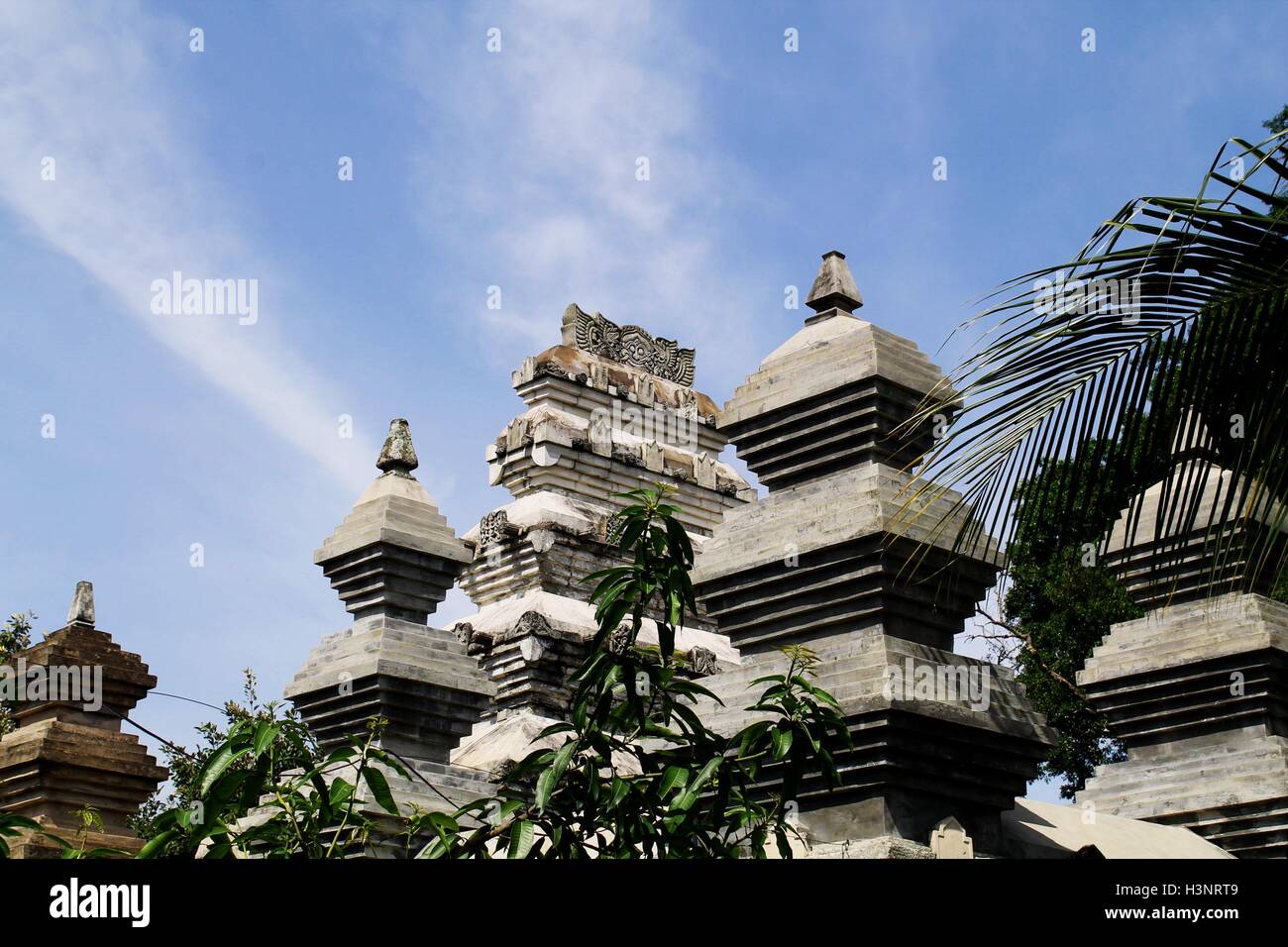 Building of Mataram ancient King's Tomb Stock Photo