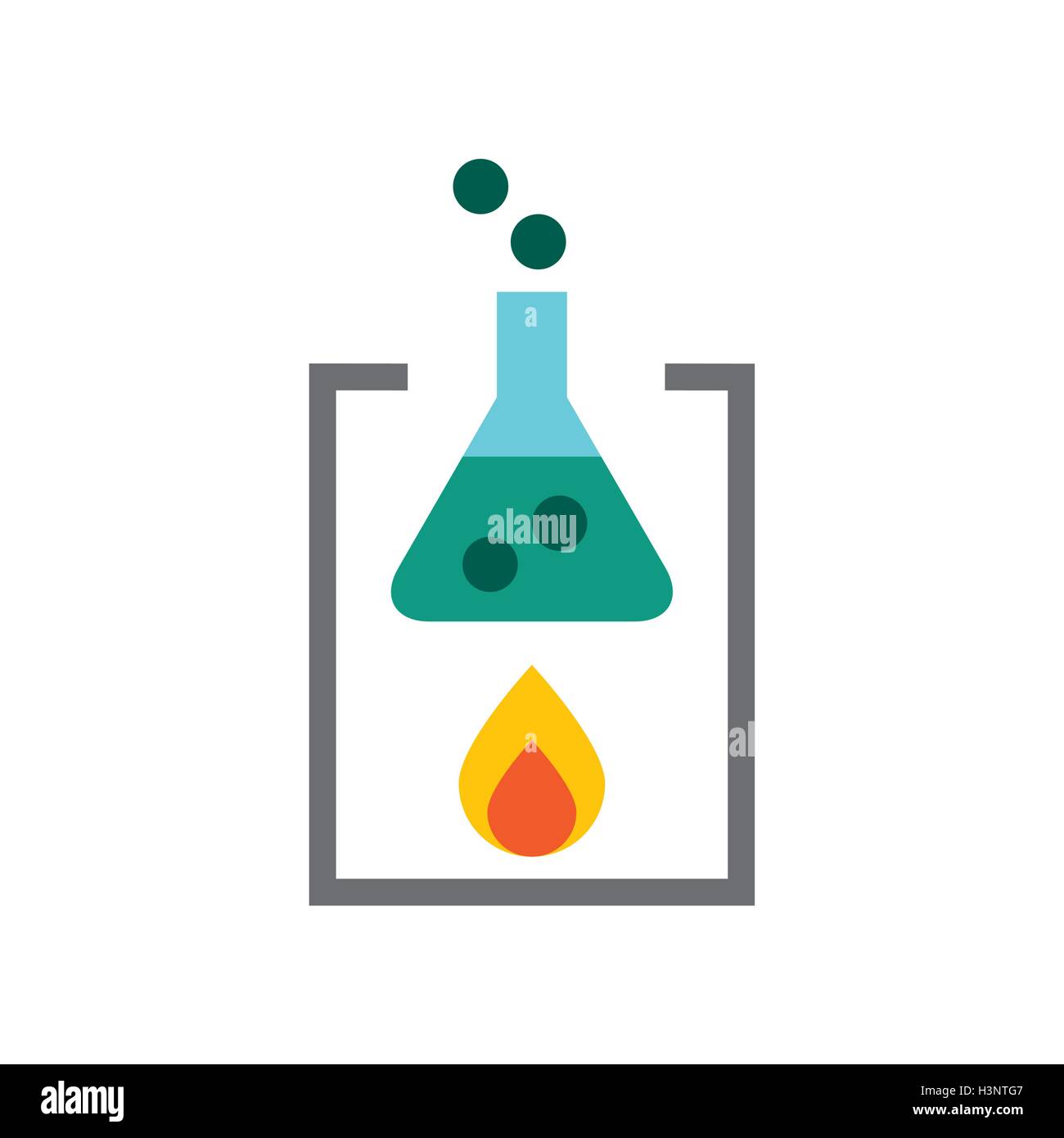 tube test laboratory line icons Stock Vector Image & Art - Alamy