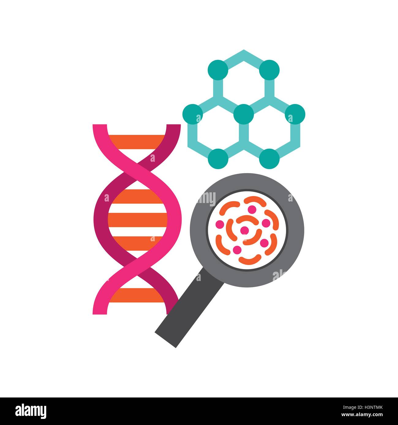 molecule particule laboratory icon Stock Vector Image & Art - Alamy