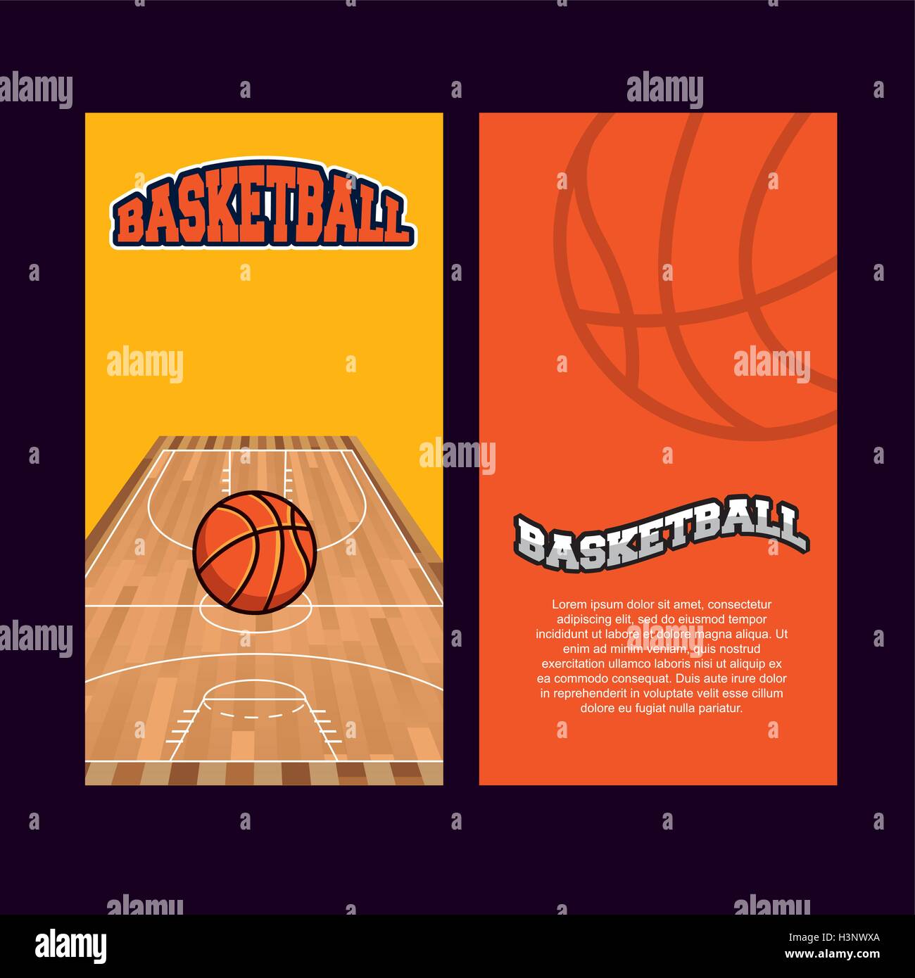basketball league emblem classic Stock Vector Image & Art Alamy