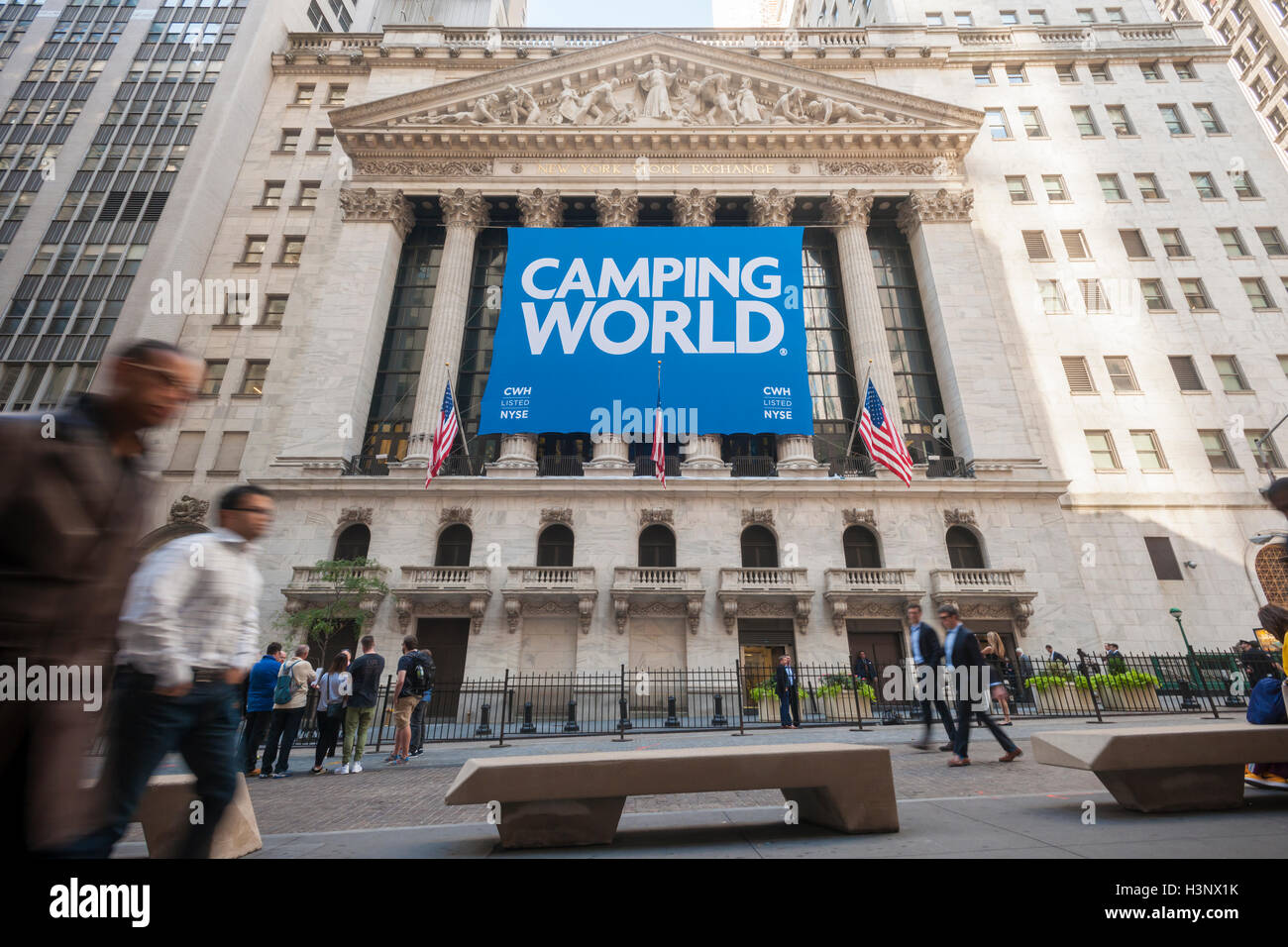 October camping hires stock photography and images Alamy