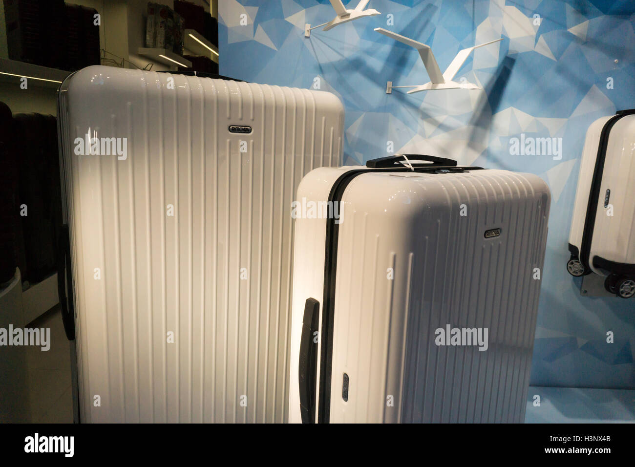 A Rimowa luggage store in New York on Wednesday, October 5, 2016. LVMH, the  French luxury group, will buy an 80 percent stake in the German luggage  manufacturer Rimowa for $716 million.