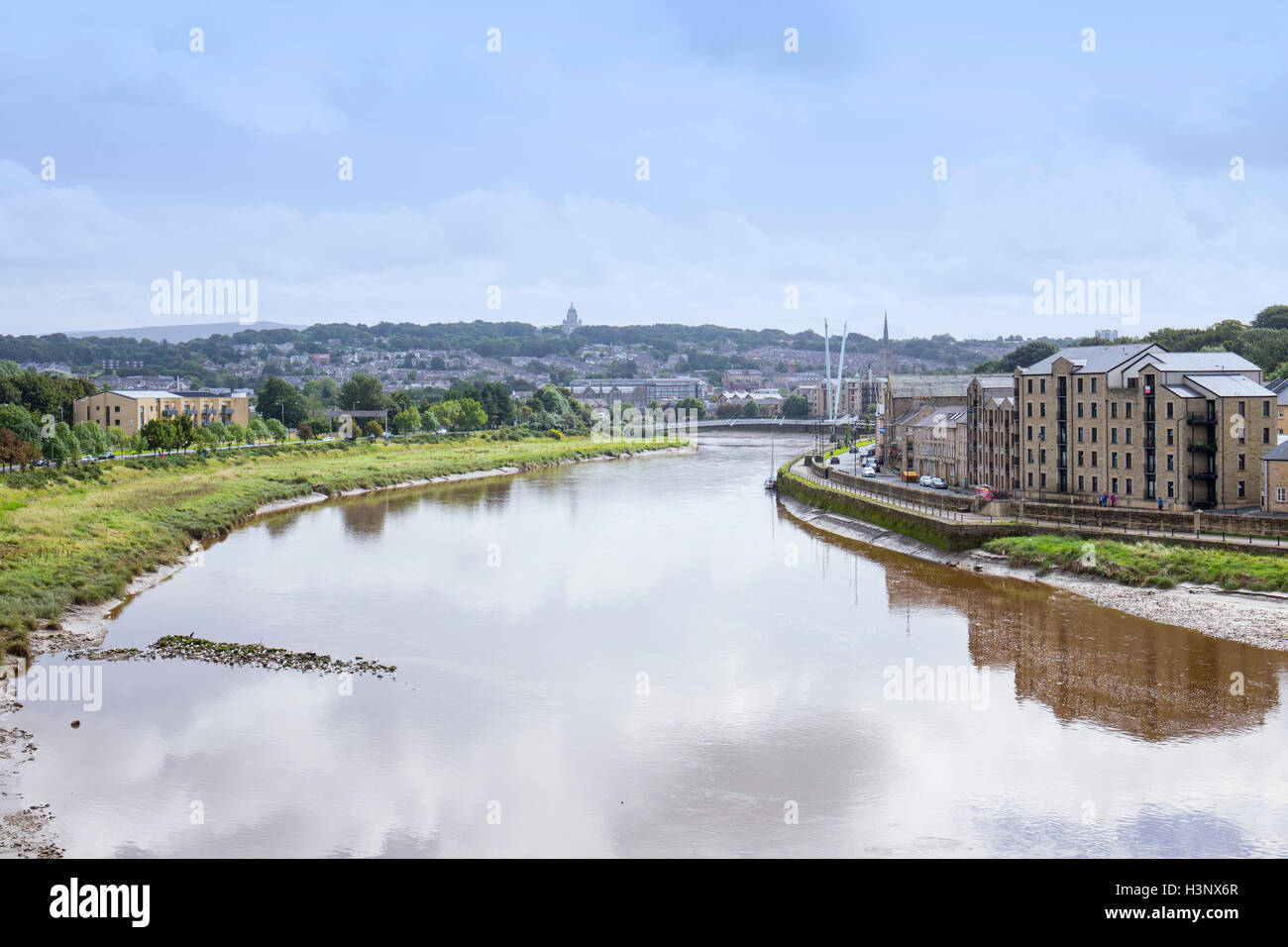 The River Lune in Lancaster Lancashire UK Stock Photo