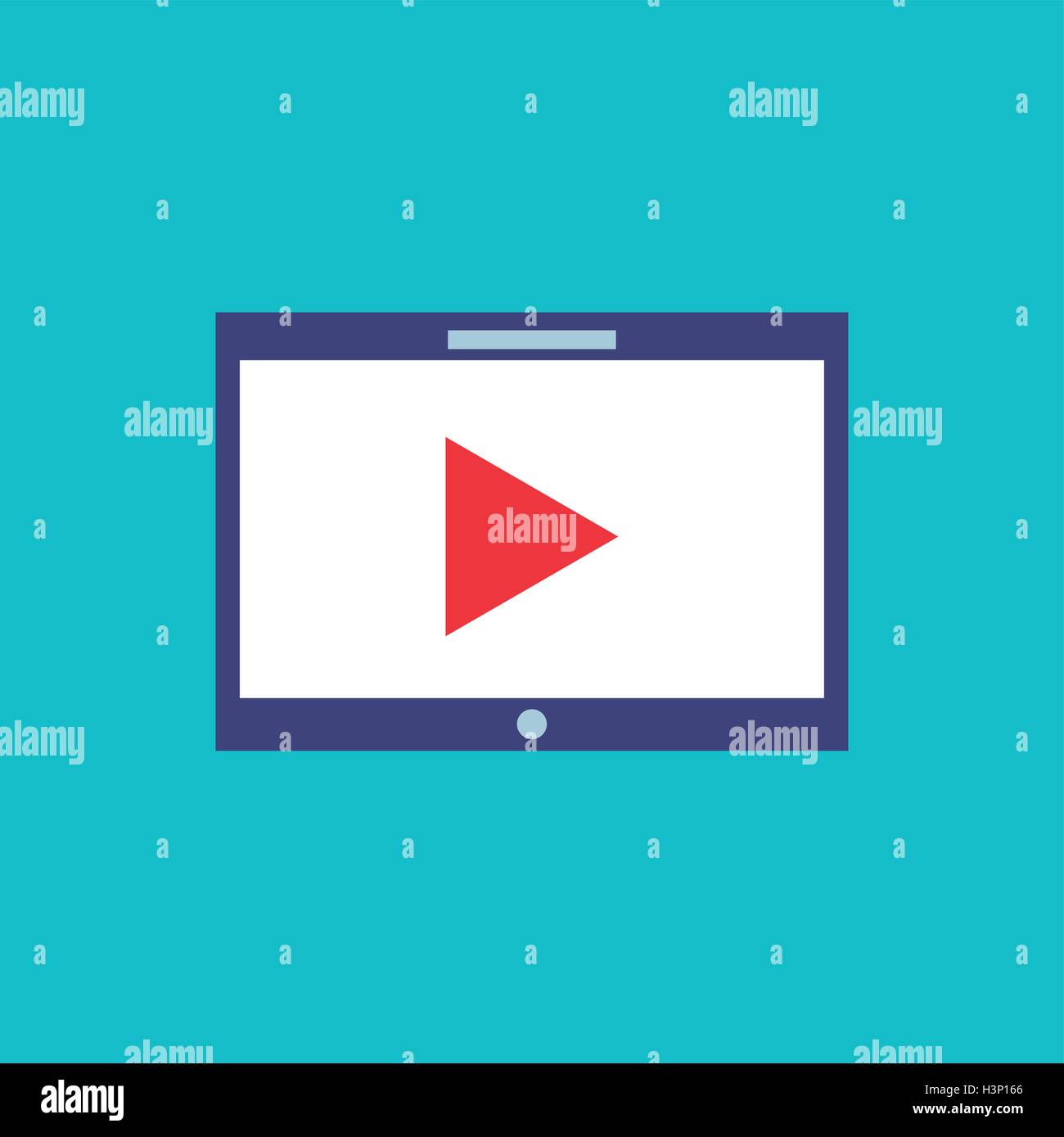 social media marketing flat icons Stock Vector Image & Art - Alamy