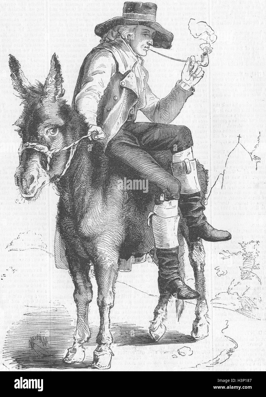 GERMANY Schiller in Carlsbad 1859. Illustrated Times Stock Photo