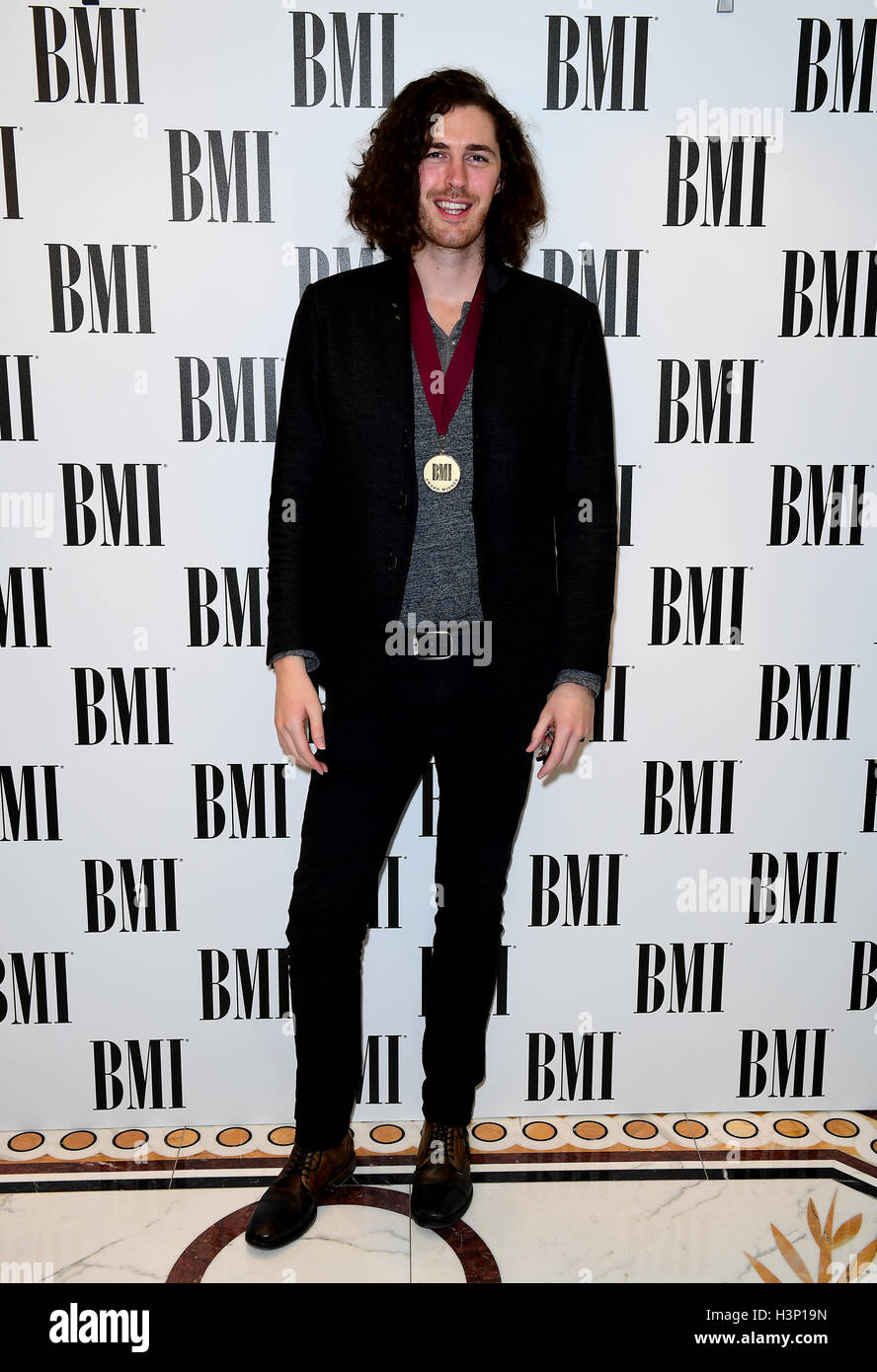 Hozier attending the BMI London Awards at the Dorchester Hotel, London. Stock Photo