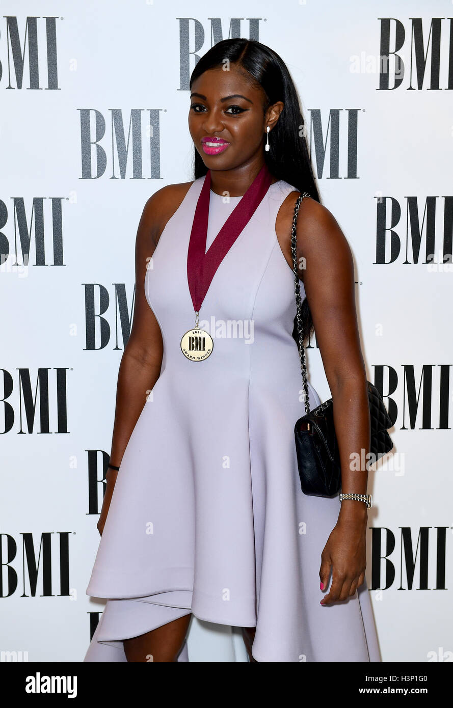 Janee Bennett attending the BMI London Awards at the Dorchester Hotel, London. Stock Photo
