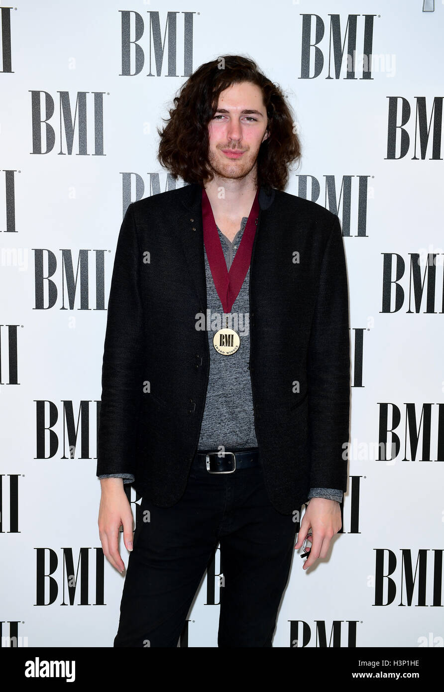 Hozier attending the BMI London Awards at the Dorchester Hotel, London. Stock Photo