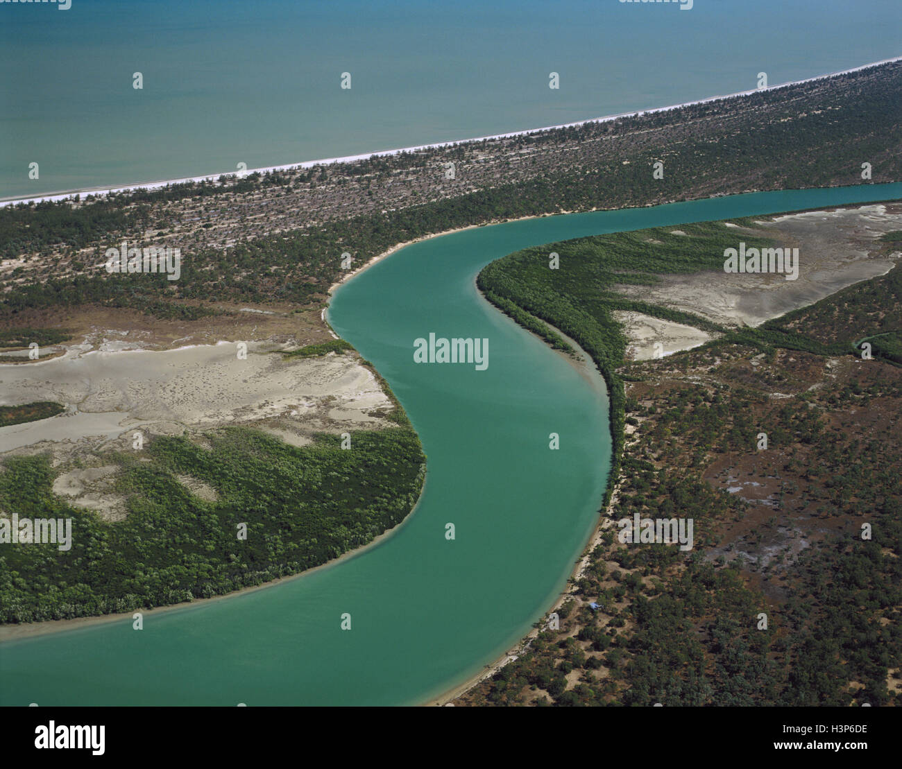 Nassau River, Gulf of Carpentaria, Stock Photo
