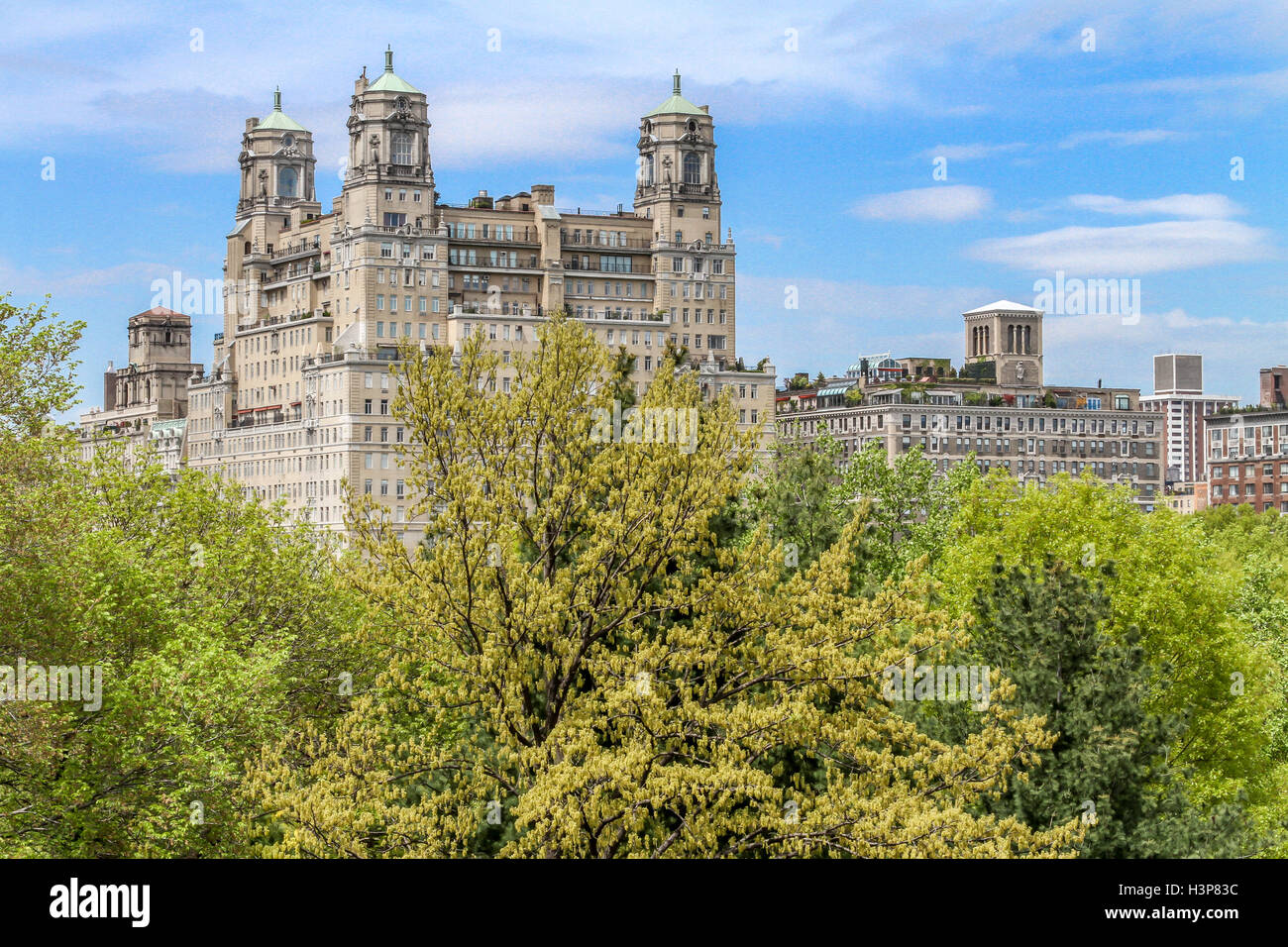 Beresford Building Upper West Side Stock Photo Alamy