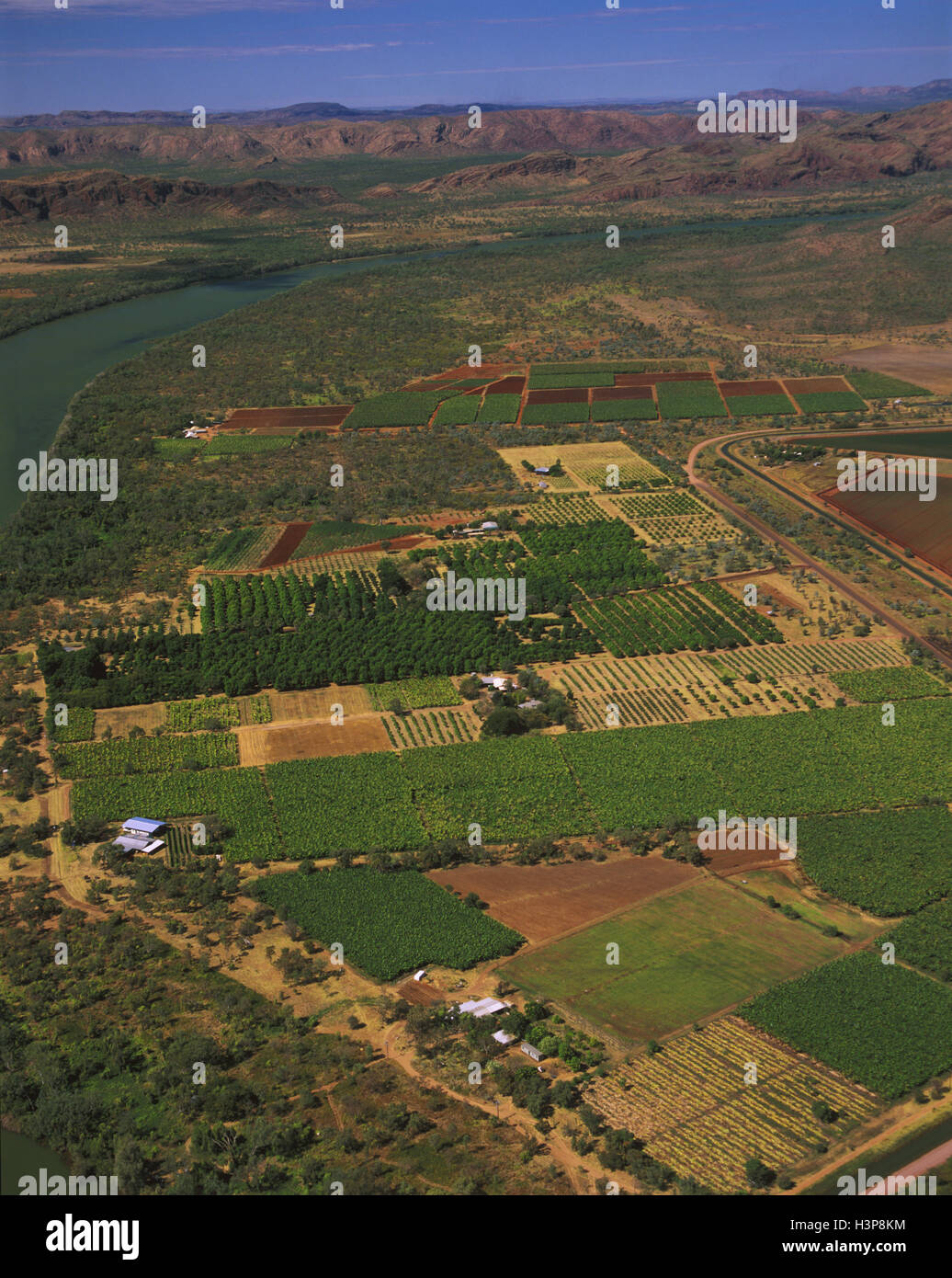 Ord River Irrigation Area, Stock Photo