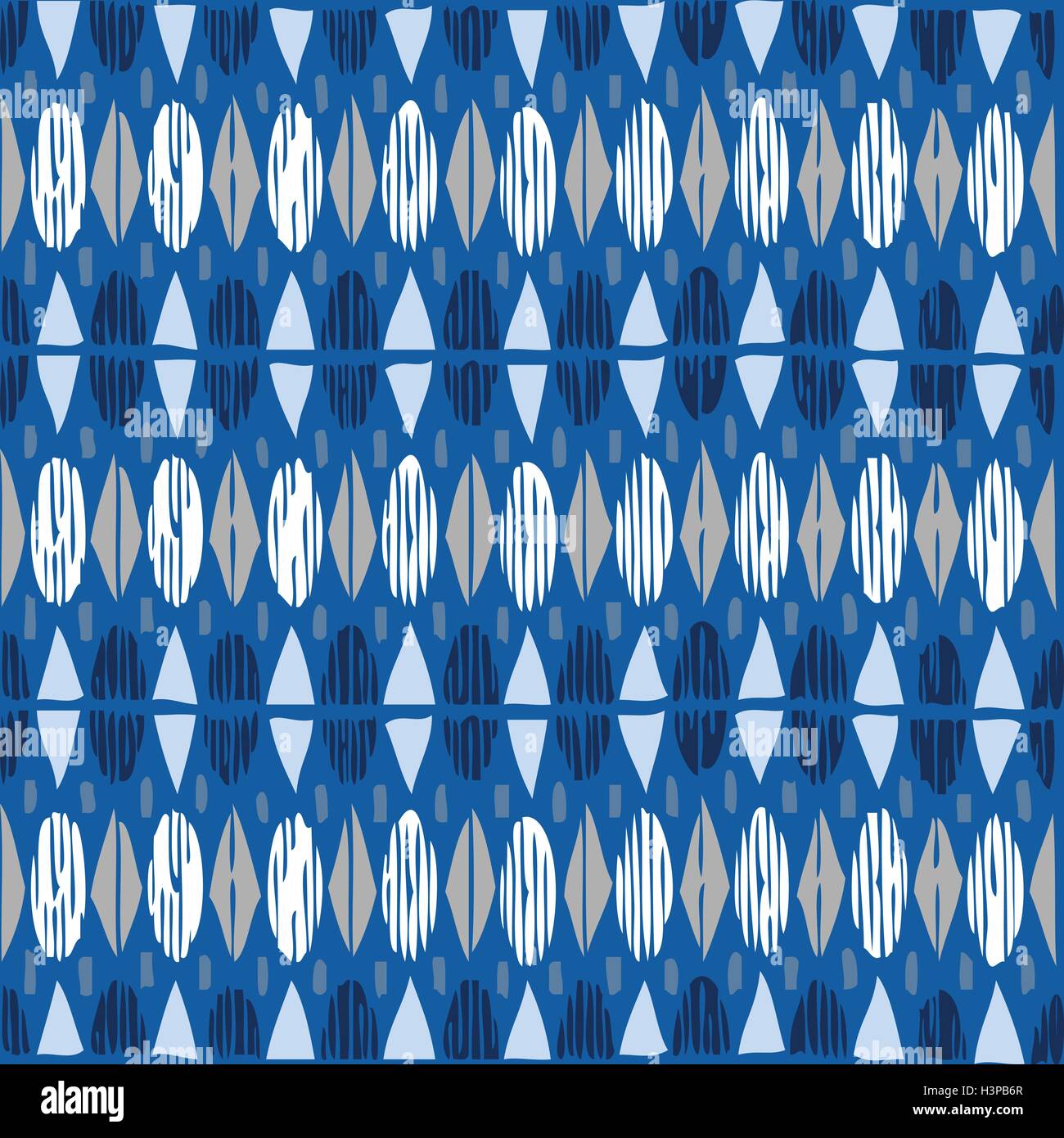Geometric seamless pattern ethnic abstract background vector Stock ...