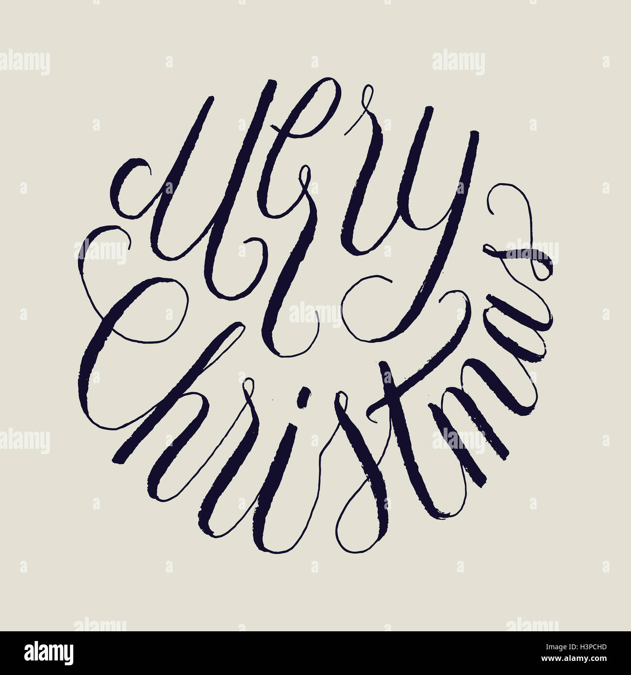 merry christmas handwriting Stock Photo - Alamy