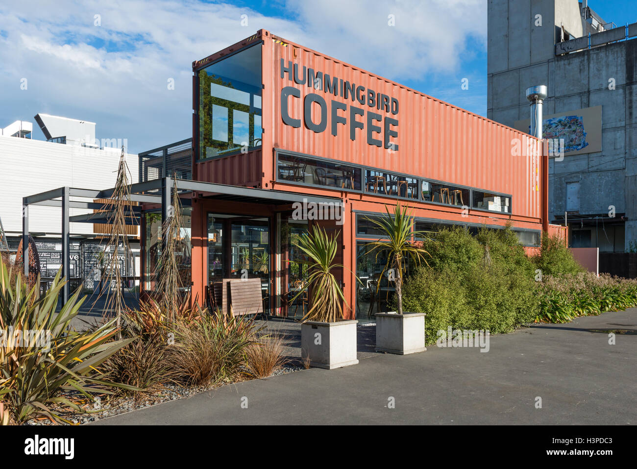 18th of December 2014 Hummingbird Coffee in Christchurch, New Zealand