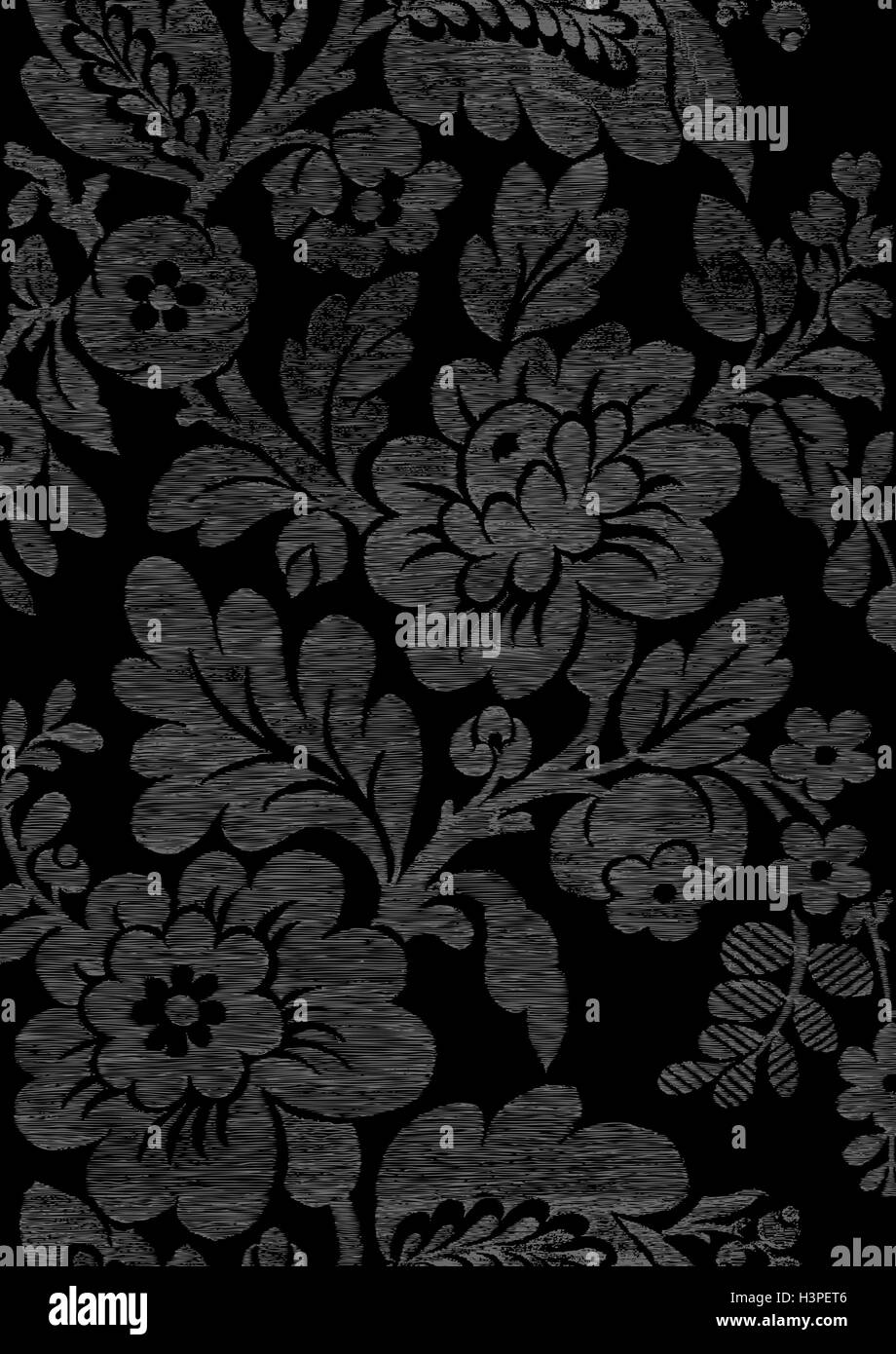 Abstract Hand Drawn Floral Seamless Pattern Vintage Background Floral Pattern Can Be Used For Wallpaper Textile Pattern Fill Stock Vector Image Art Alamy