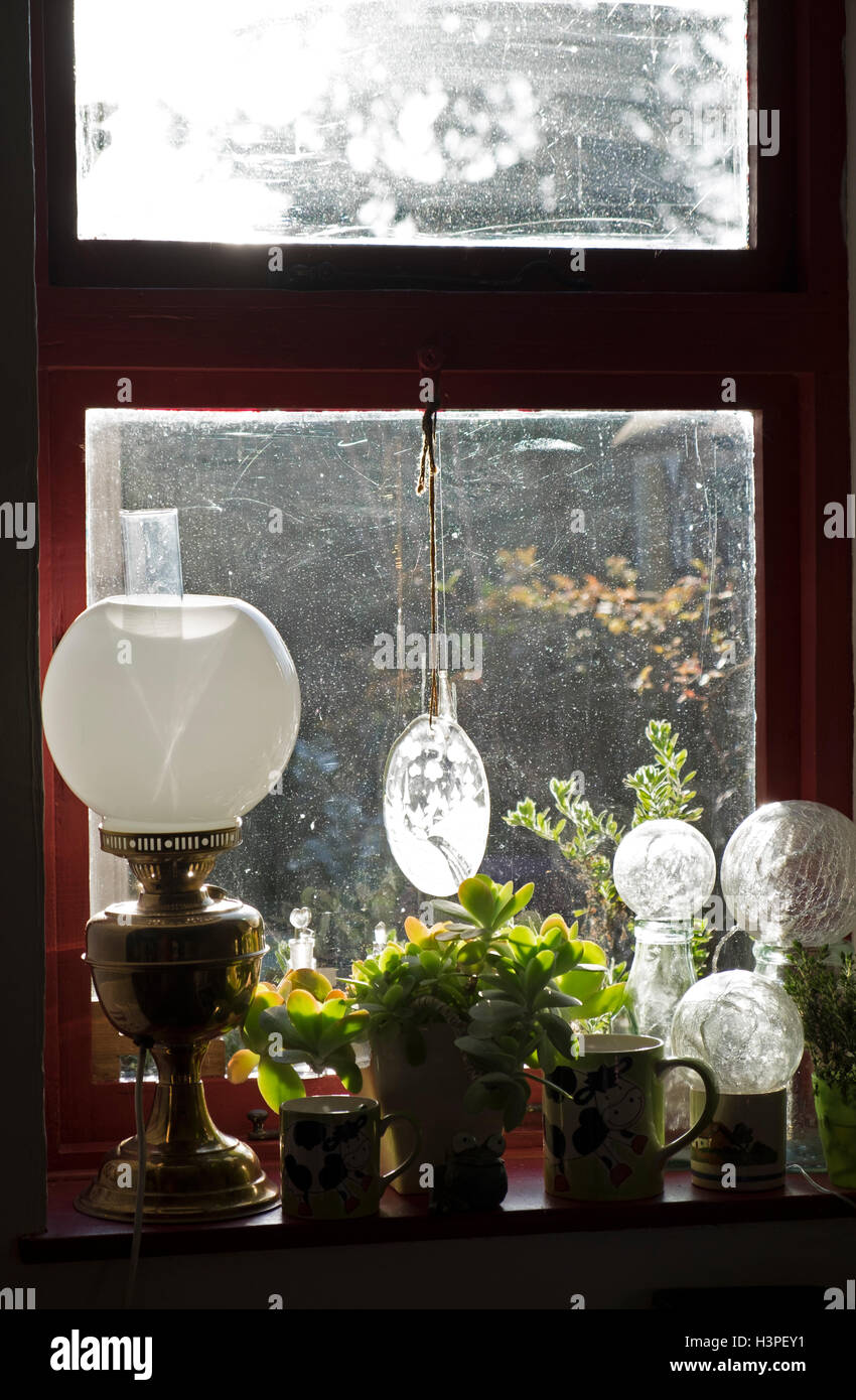 Small kitchen window Stock Photo - Alamy
