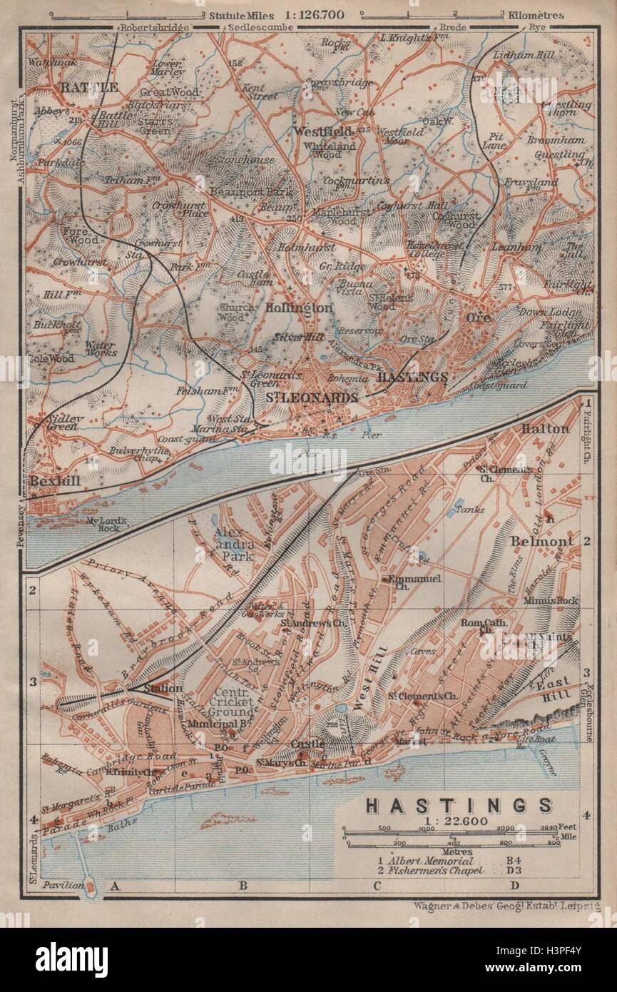 Battle of hastings map hires stock photography and images Alamy