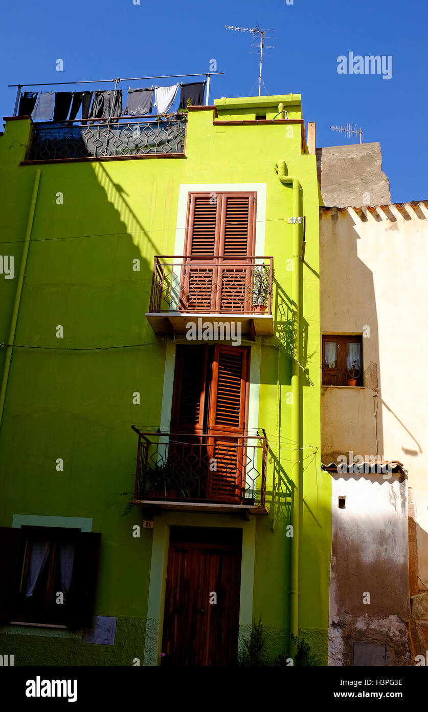bosa, sardinia, italy Stock Photo - Alamy