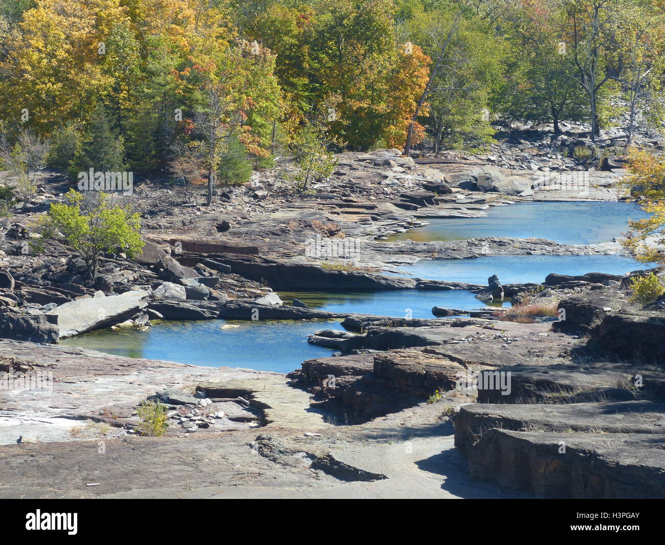 Ashokan Reservoir, drinking water for NYC, at 50 of its capacity Stock