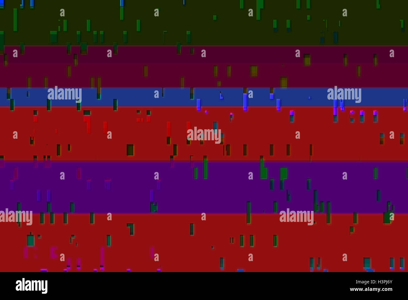 Shell Rendering Glitch Glitch Background Element in Motion. Nice 3D Rendering Stock Photo - Alamy