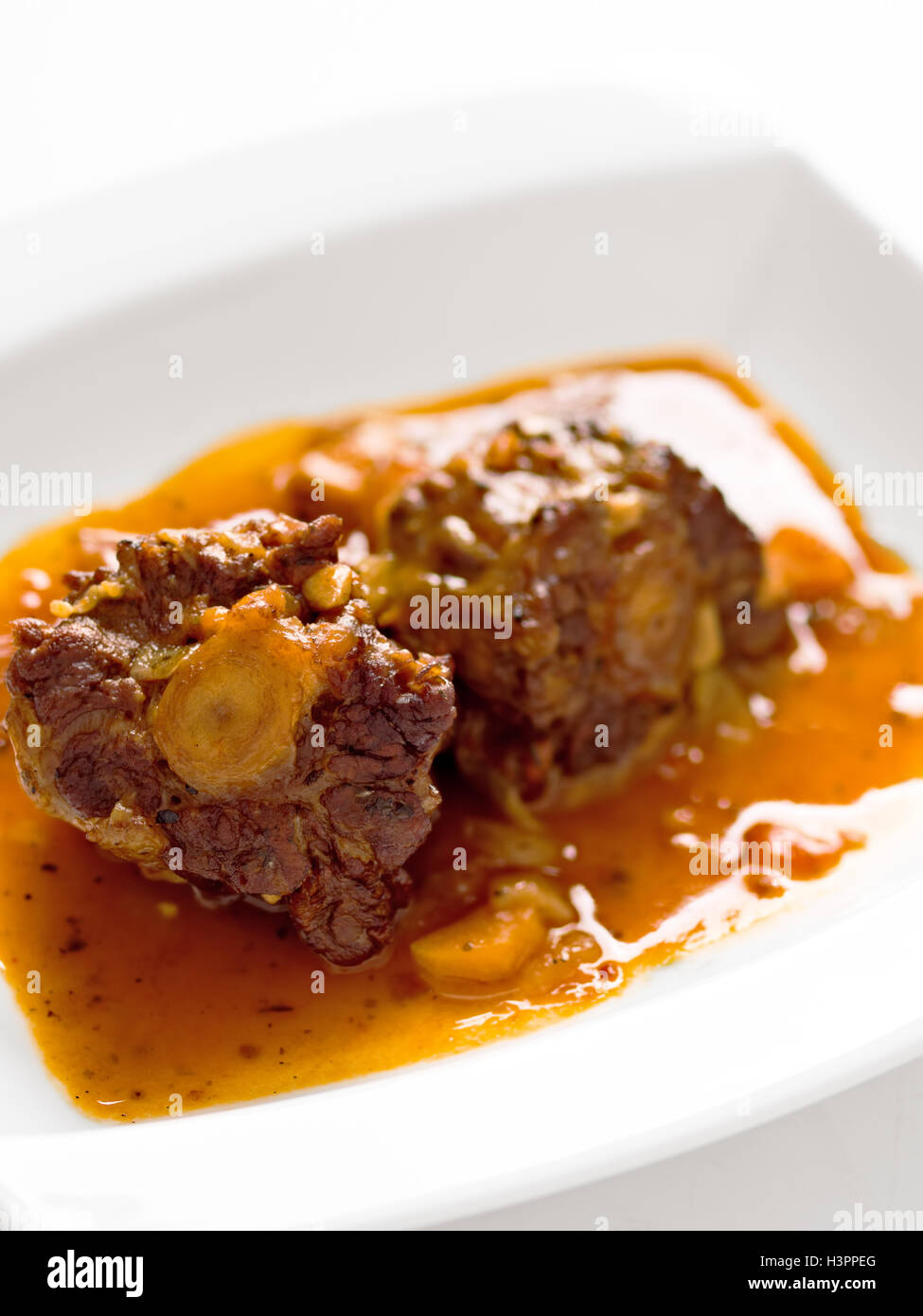 beef tail oxtail stew Stock Photo Alamy