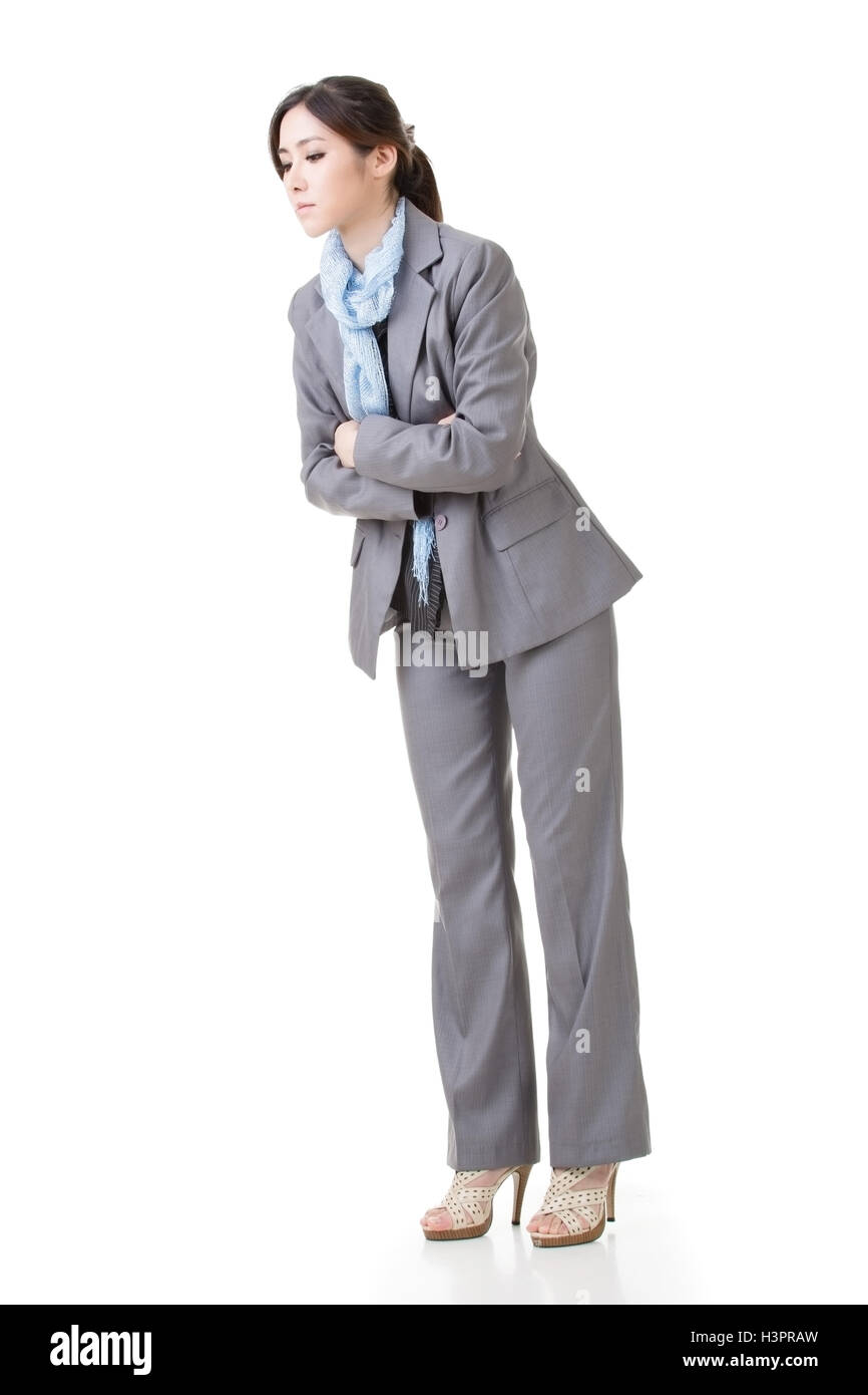 business executive look down Stock Photo