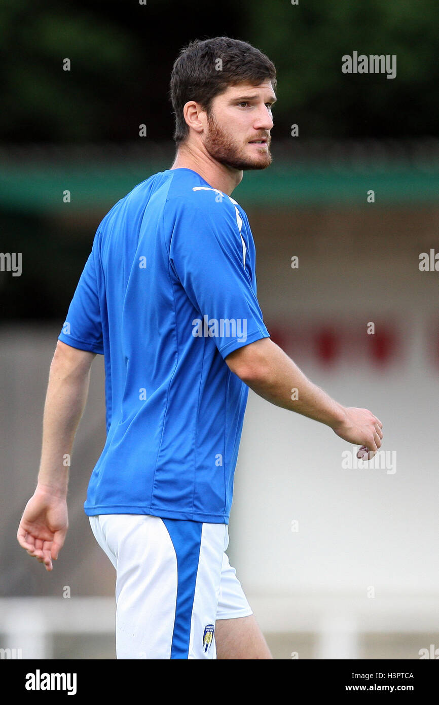 AFC Hornchurch vs Colchester United - Essex Senior Cup Final at The Stadium, Bridge Avenue - 03/08/10 Stock Photo