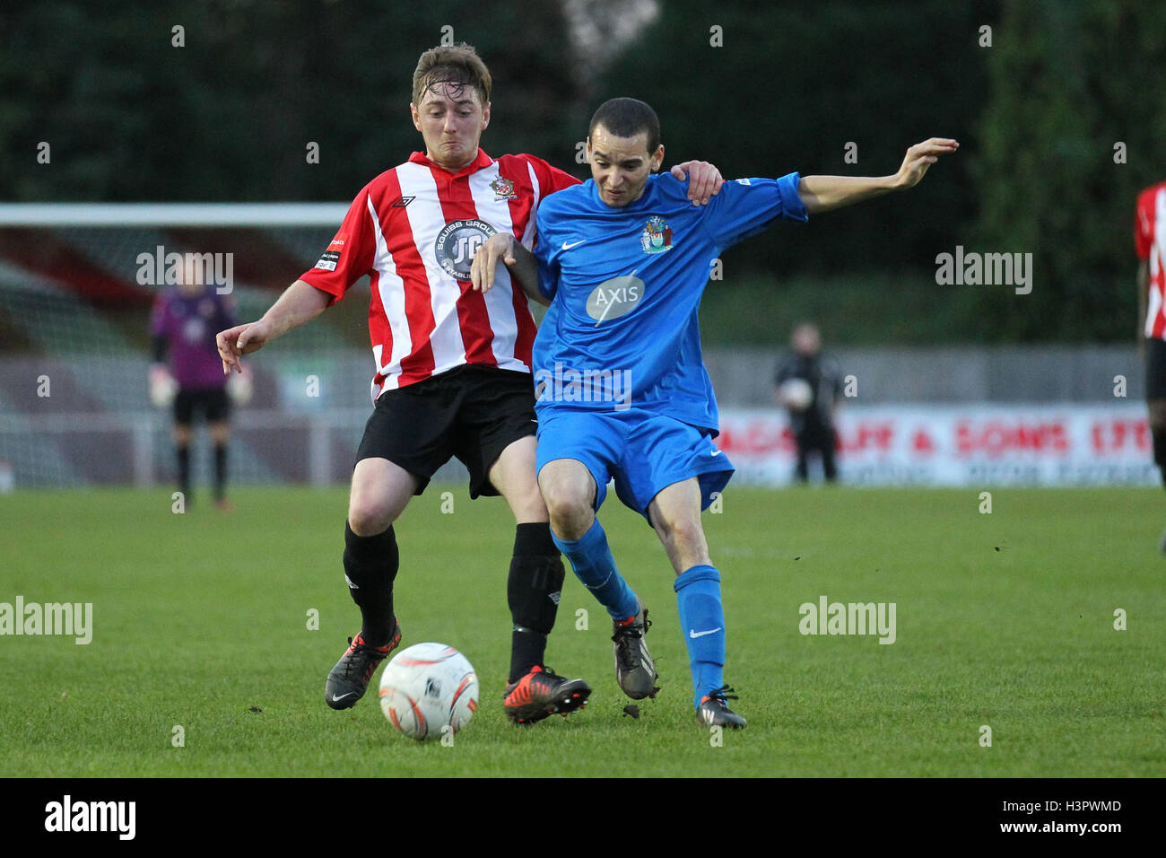 Joey May in action for Hornchurch AFC Hornchurch vs Harrow Borough