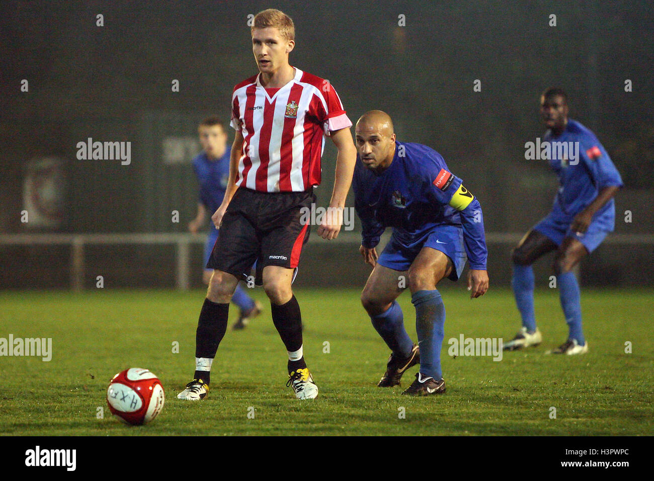 Lewis Smith of Hornchurch AFC Hornchurch vs Harrow Borough FA