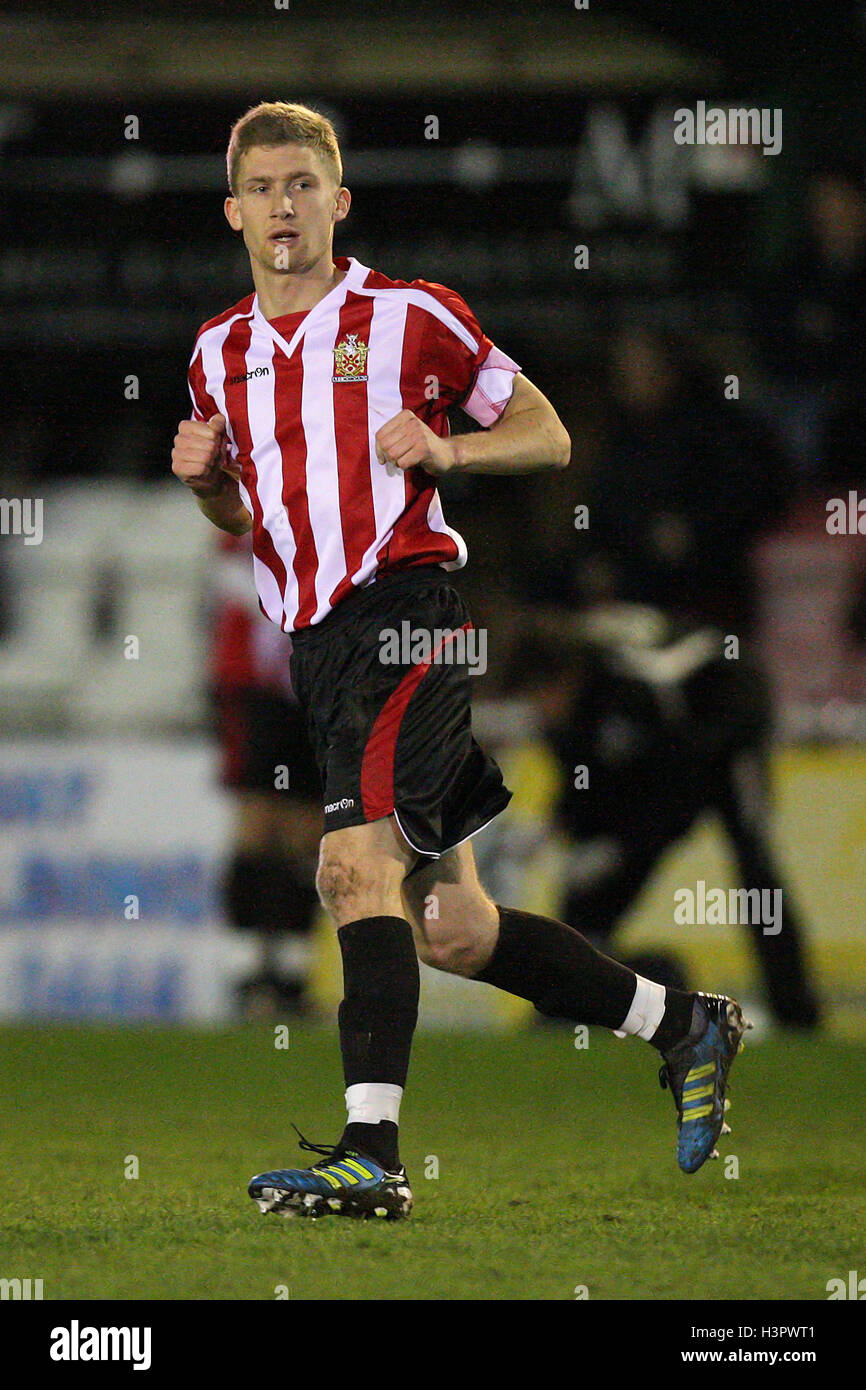 Lewis Smith of Hornchurch AFC Hornchurch vs Harrow Borough Ryman