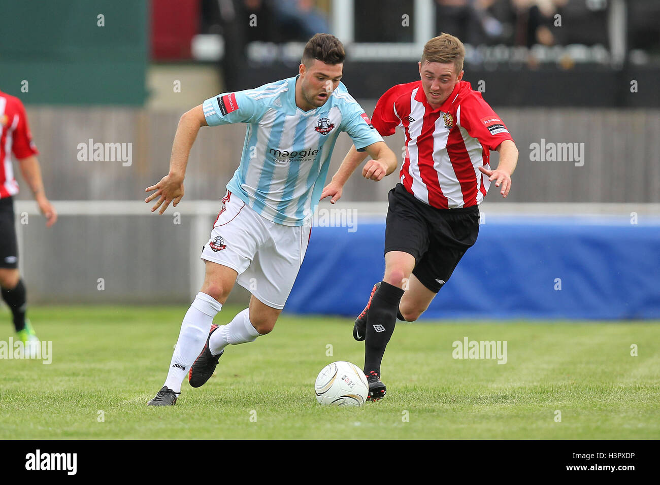 Joey May in action for Hornchurch AFC Hornchurch vs Lewes Ryman