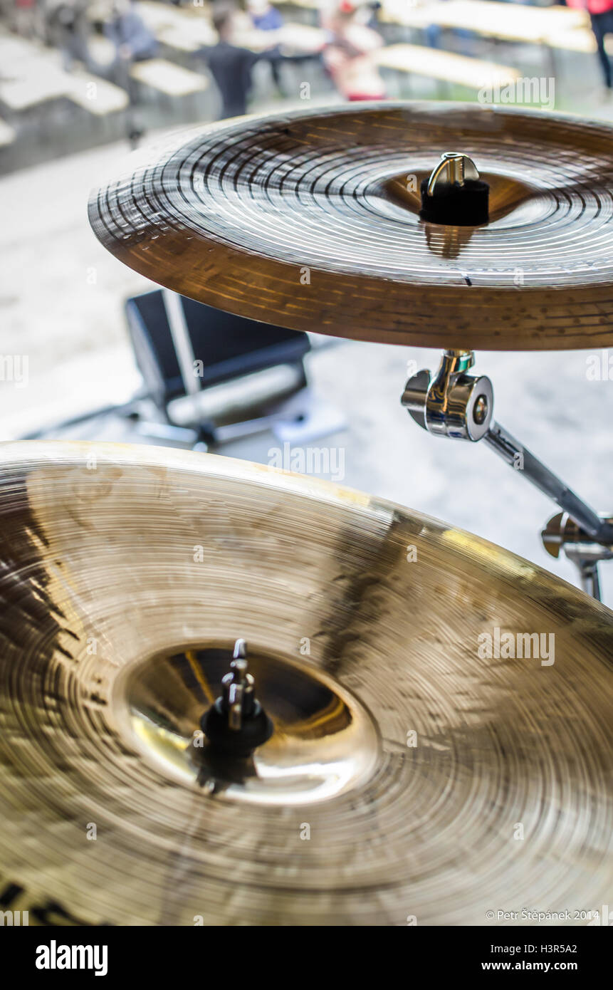 Percussion instruments steel band hires stock photography and images