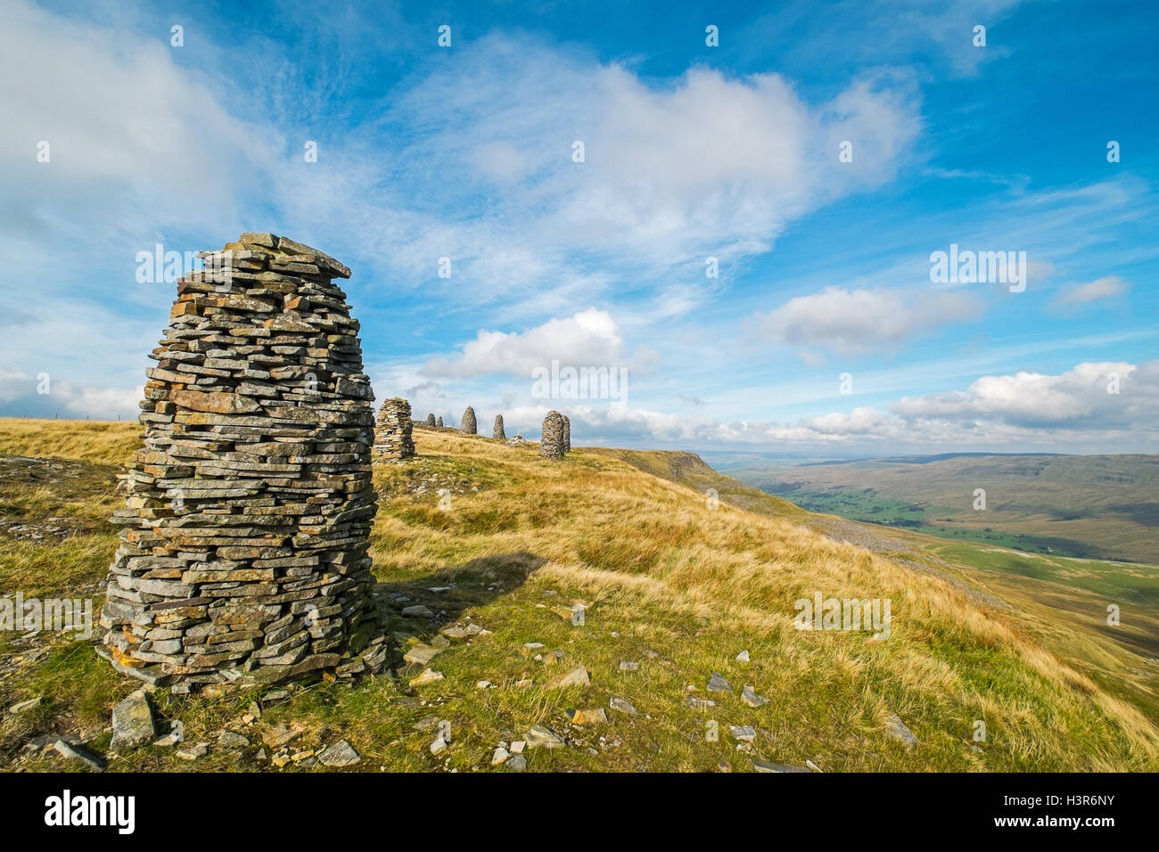Wild Boar Fell, Mallerstang, in The Yorkshire Dales Stock Photo Alamy