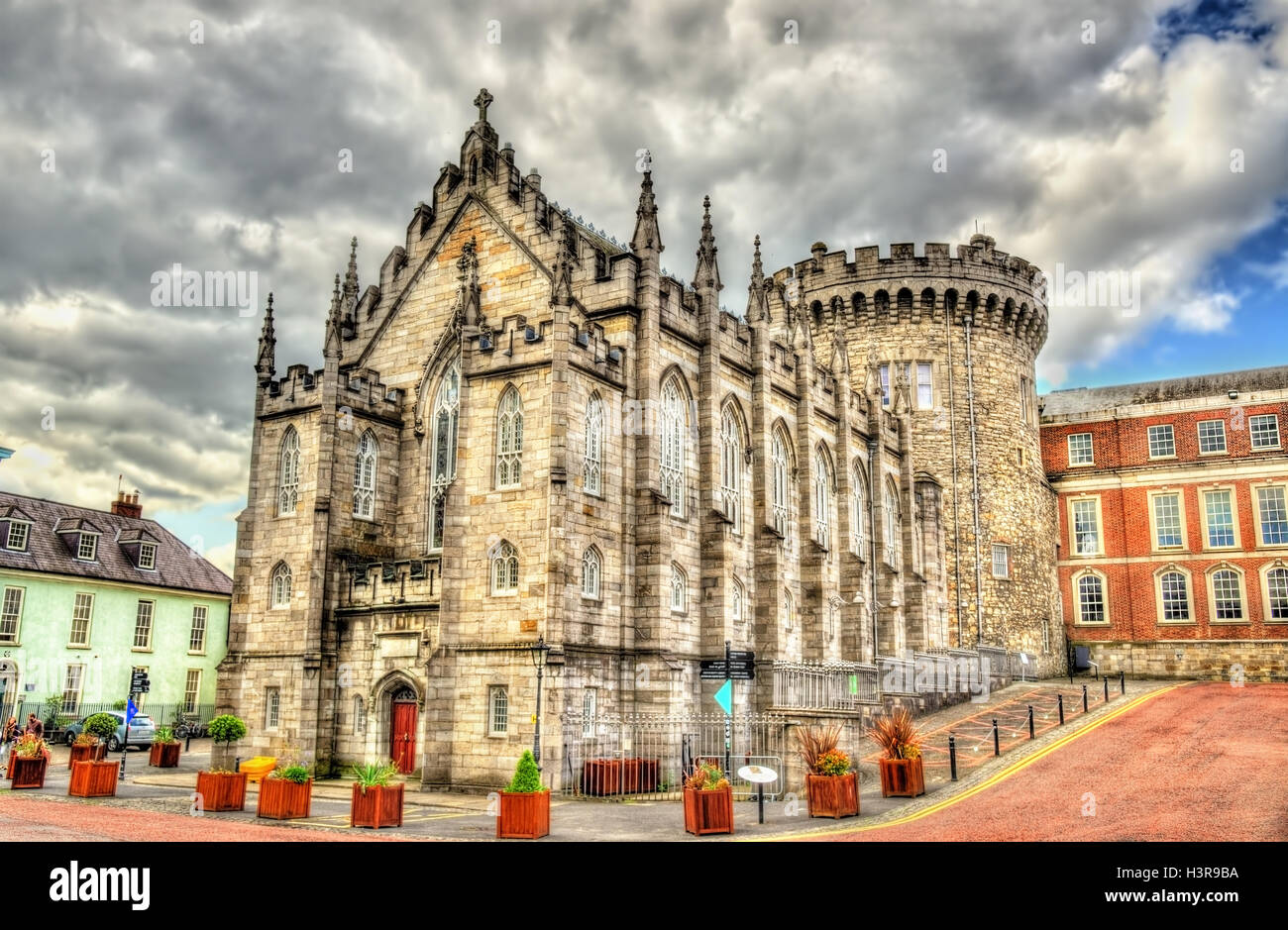 The Chapel Royal in Dublin Castle - Ireland Stock Photo