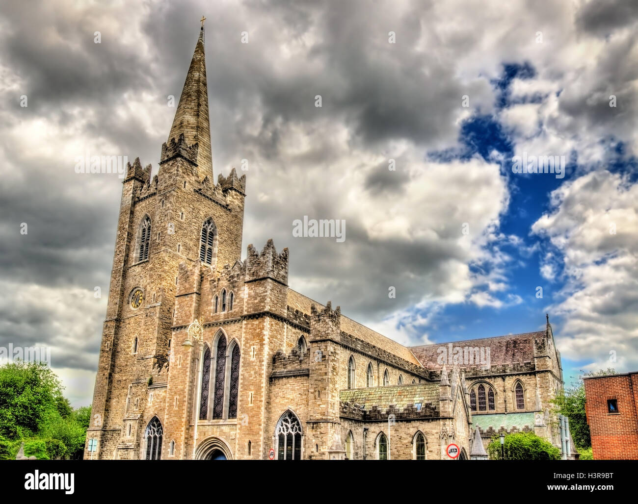 Saint Patrick's Cathedral in Dublin - Ireland Stock Photo - Alamy