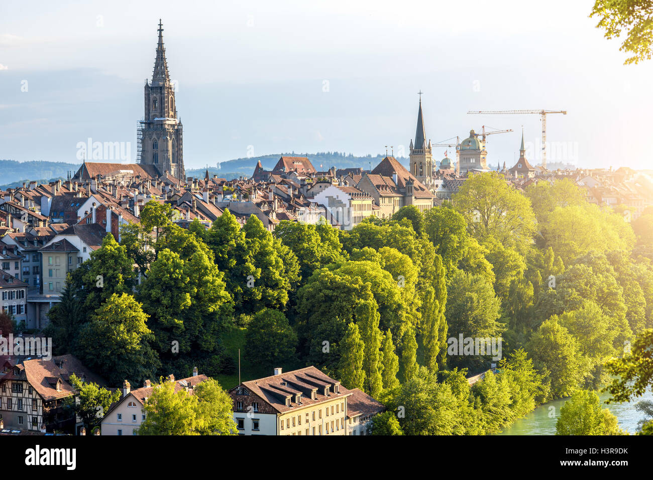 Bern city in Switzerland Stock Photo