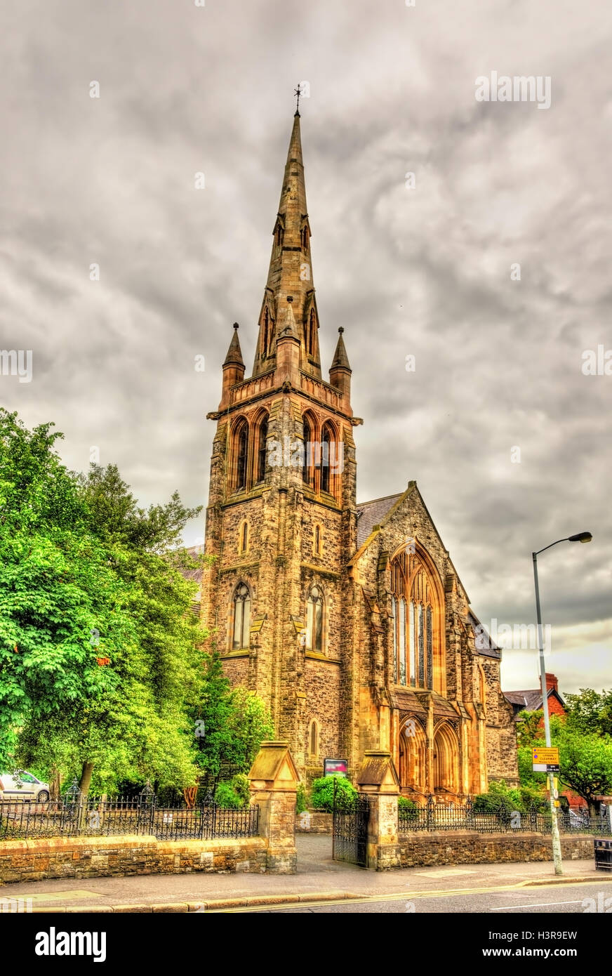 Fisherwick Presbyterian church in Belfast - Northern Ireland Stock Photo