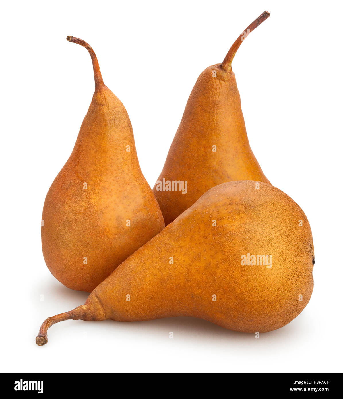 pears group isolated Stock Photo Alamy