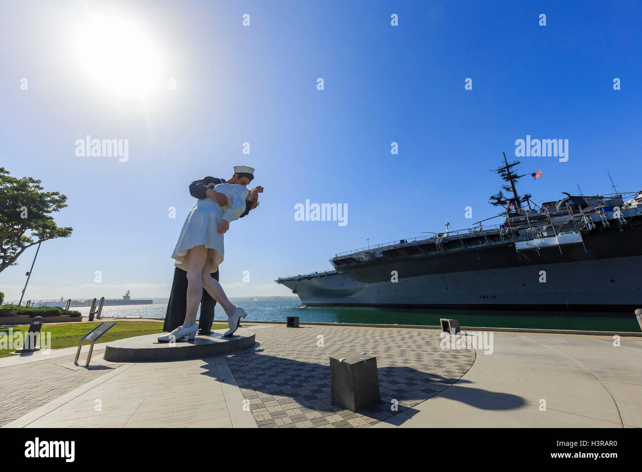 San Diego, MAY 2 Unconditional Surrender Statue on MAY 2, 2016 at San