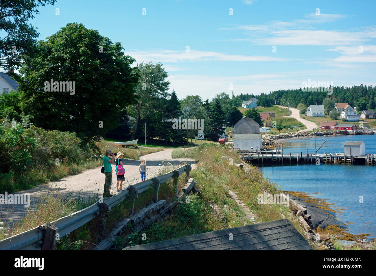 Big Tancook island, Nova Scotia, Canada Stock Photo