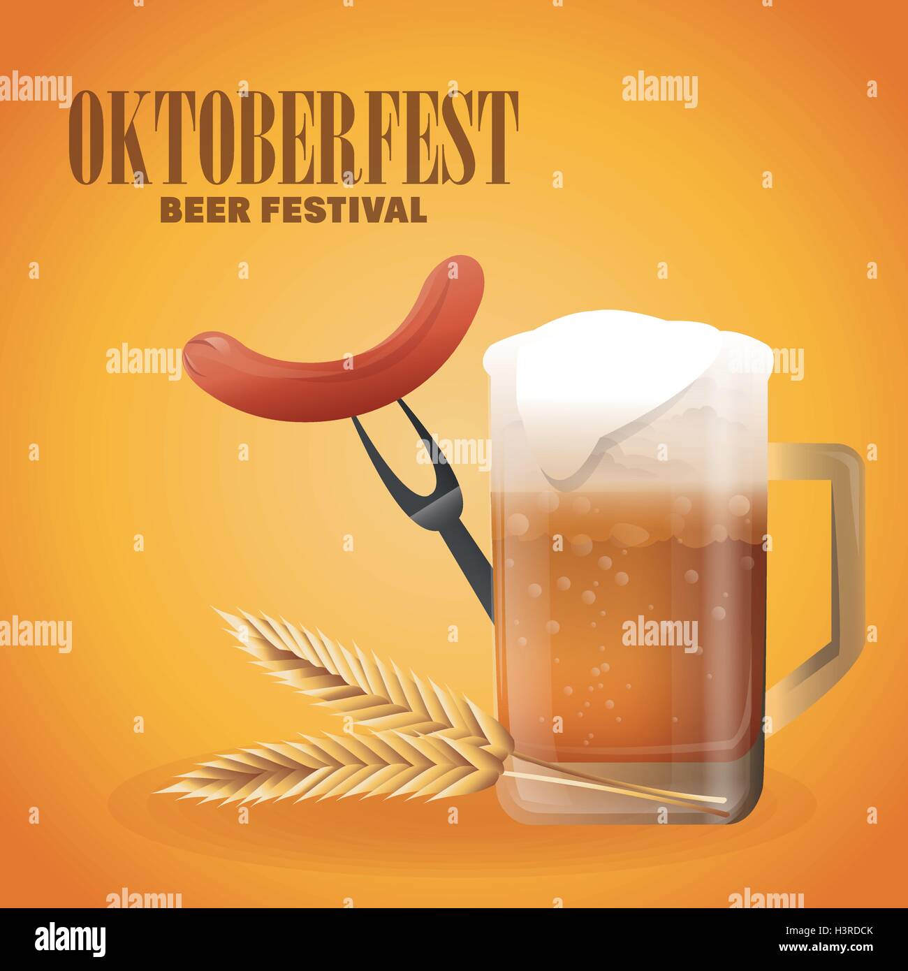 Oktoberfest celebration of Germany design Stock Vector Image & Art - Alamy