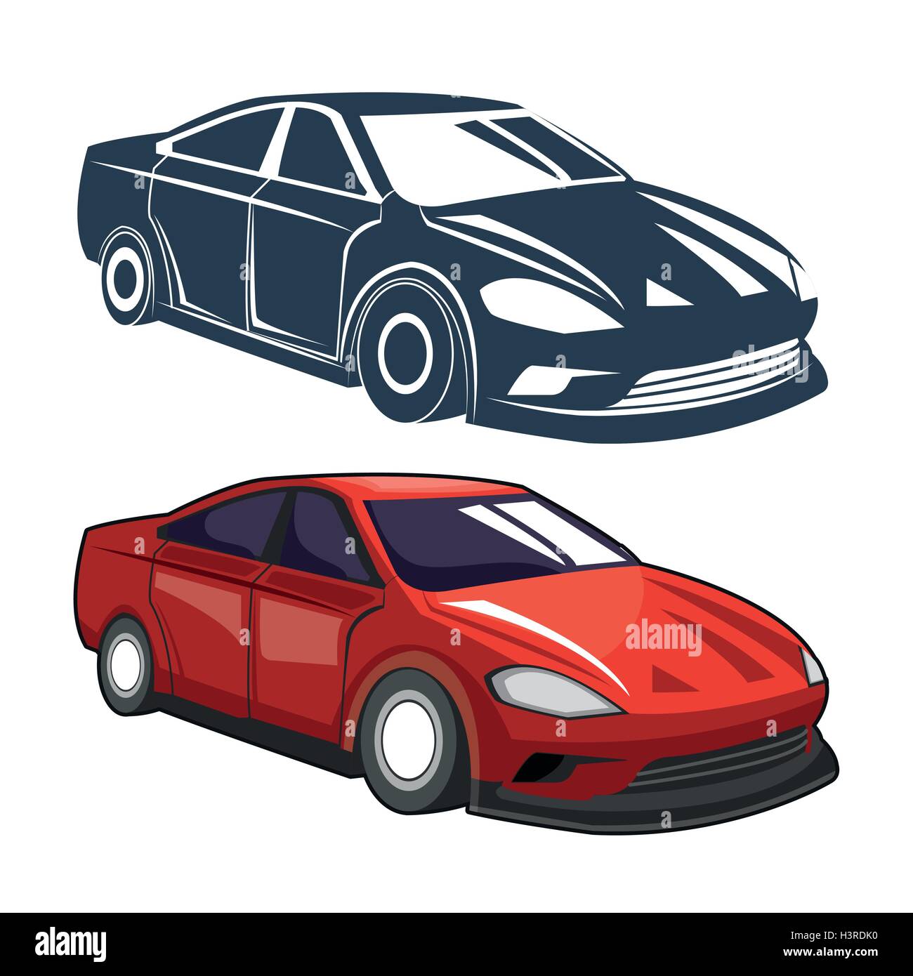 Classic car and vehicle design Stock Vector Image & Art - Alamy