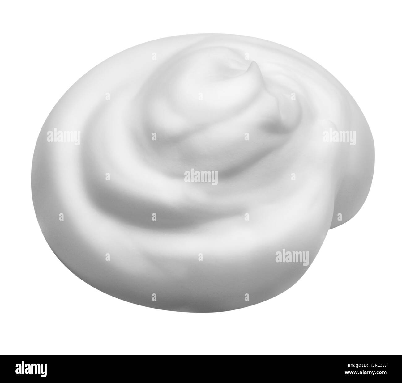 white foam isolated on white background Stock Photo Alamy