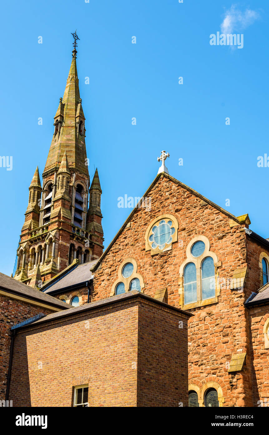St Patrick Church in Belfast, Northern Ireland Stock Photo