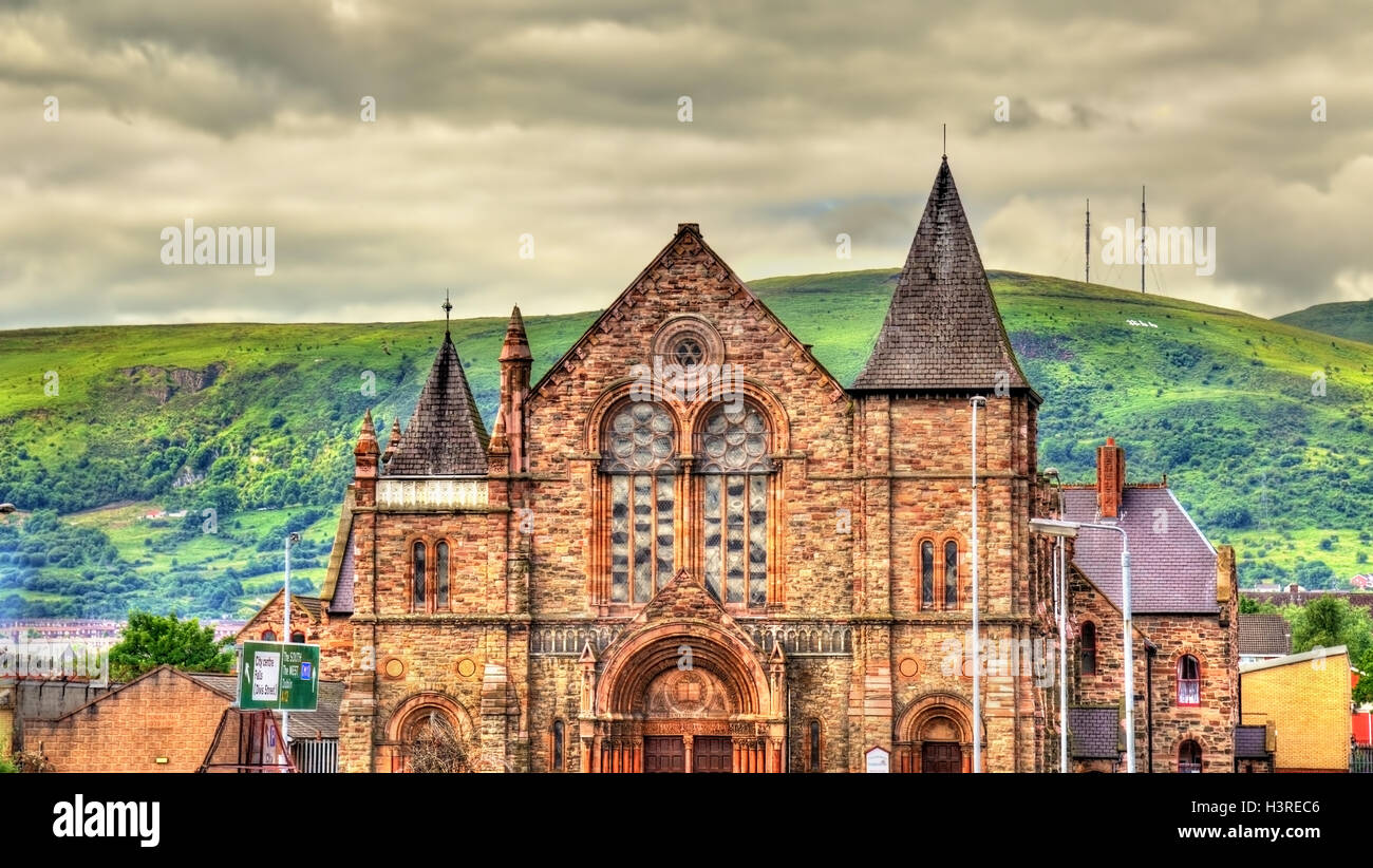 Townsend St. Presbyterian Church in Belfast - Northern Ireland Stock Photo